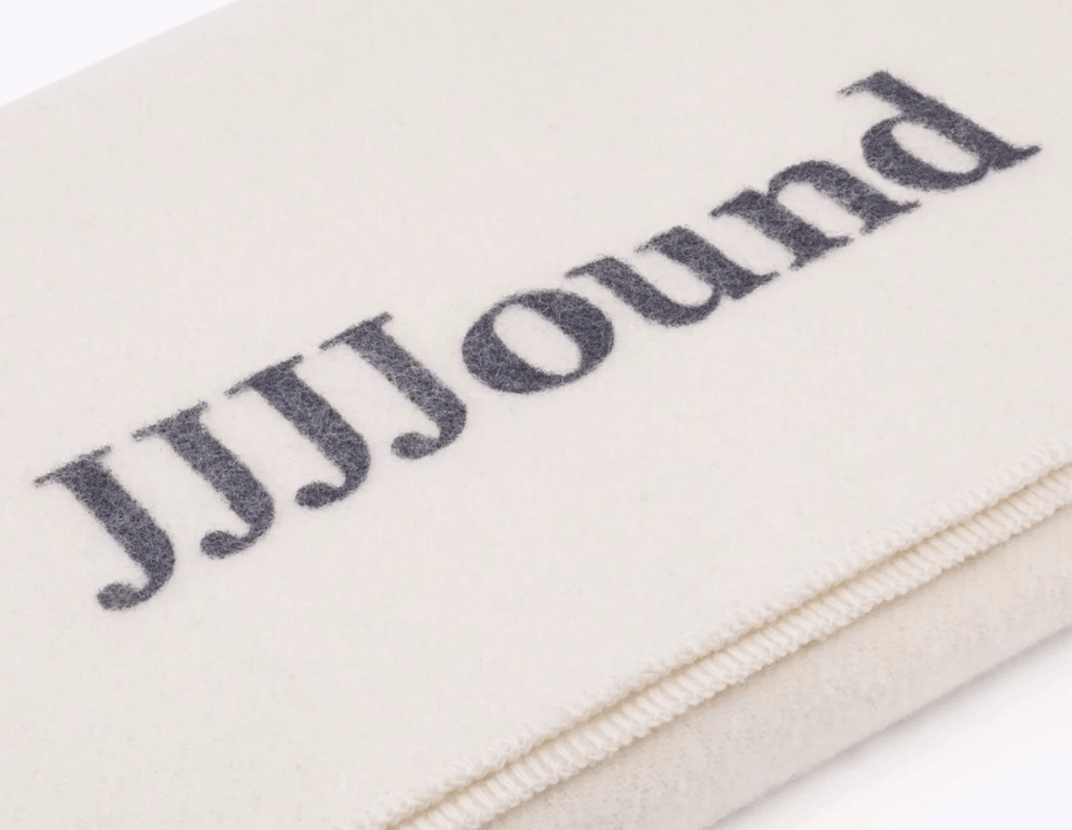 JJJJound JJJJOUND WOOL BLANKET VIRGIL CREAM Size ONE SIZE - 1 Thumbnail