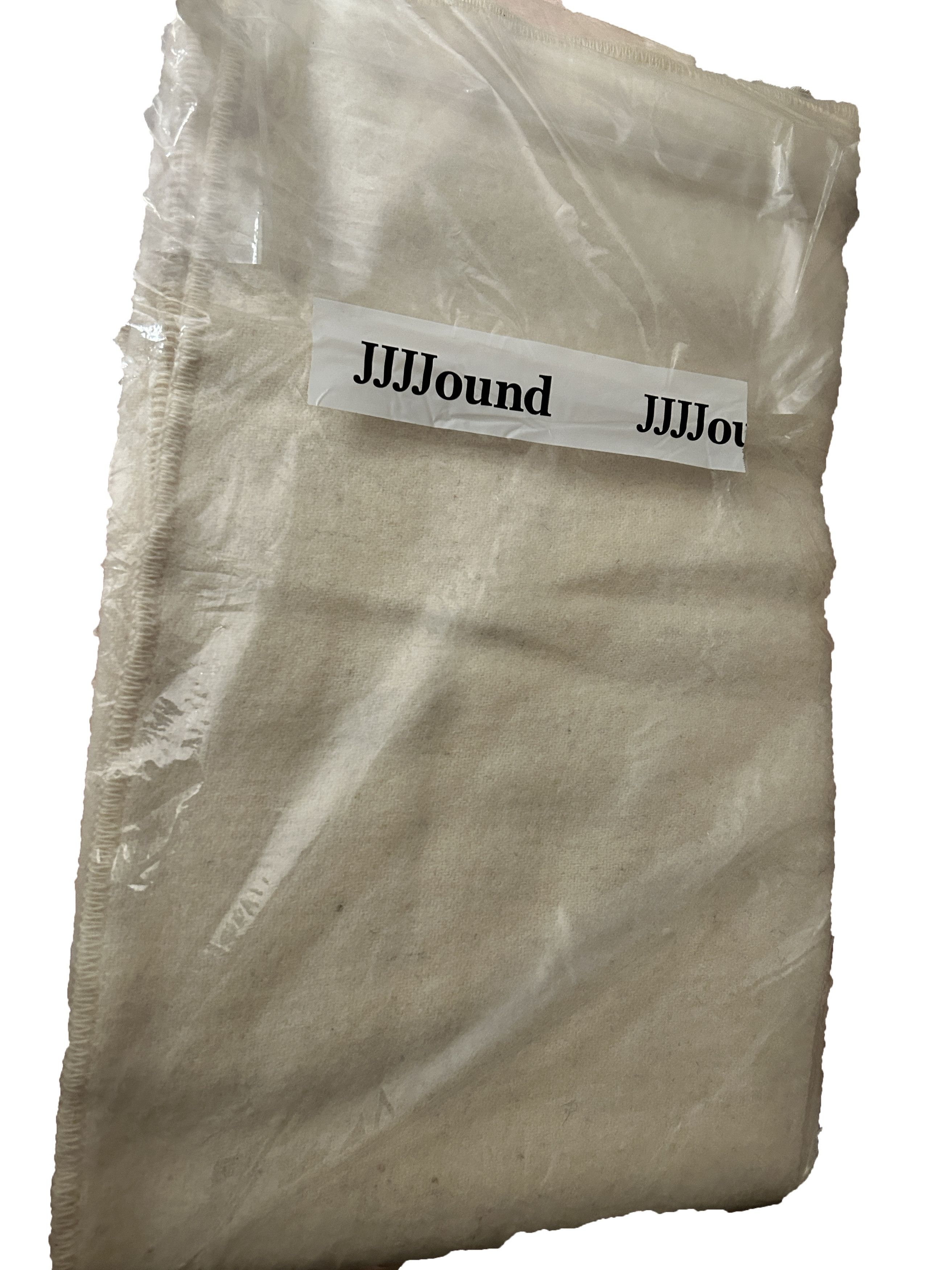 Jjjjound Wool Blanket Virgil Cream in White, Men's — image 4 of 6