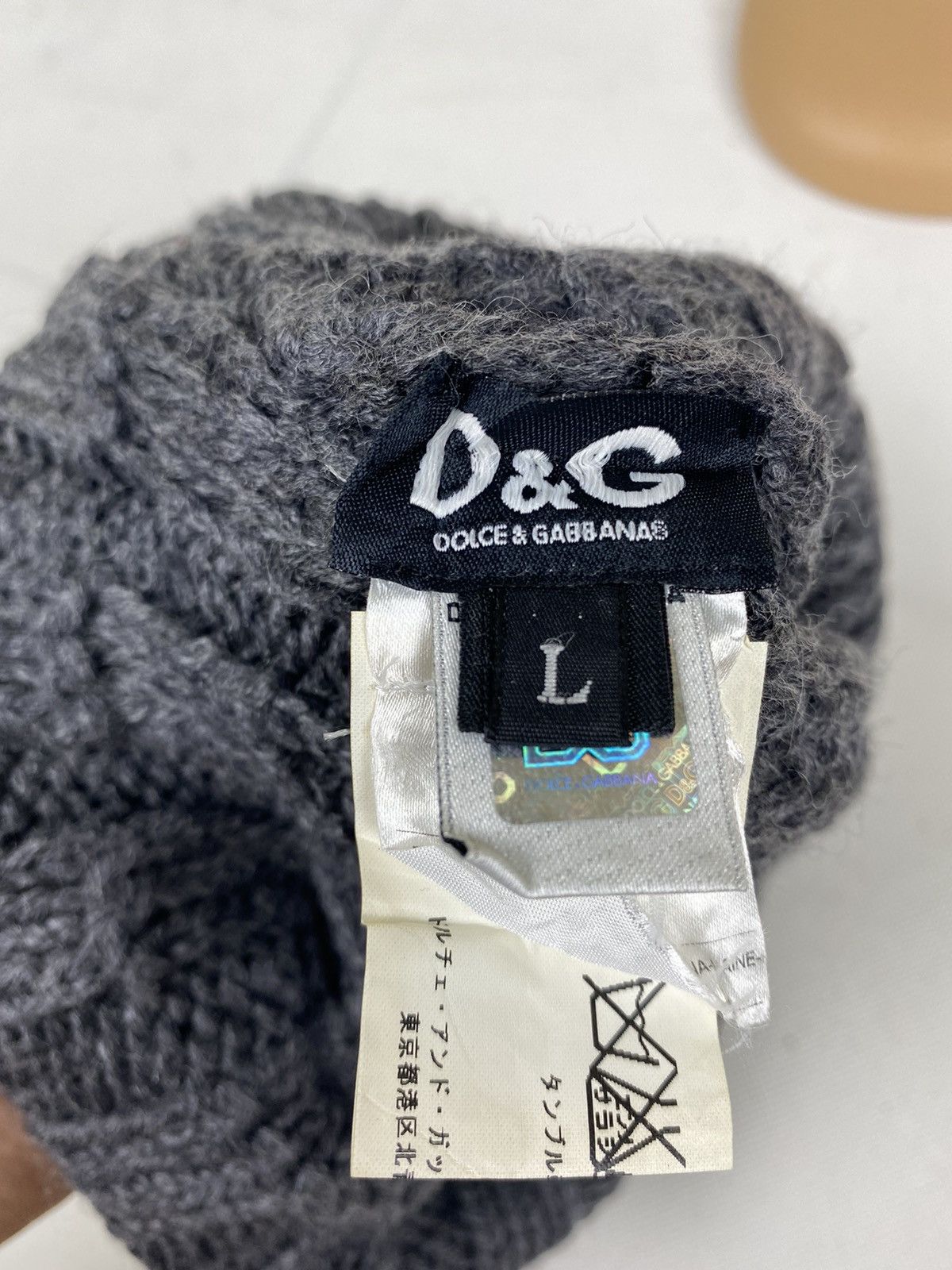 Dolce & Gabbana DOLCE & GABBANA Crochet Beanie Hat Size ONE SIZE - 3 Thumbnail