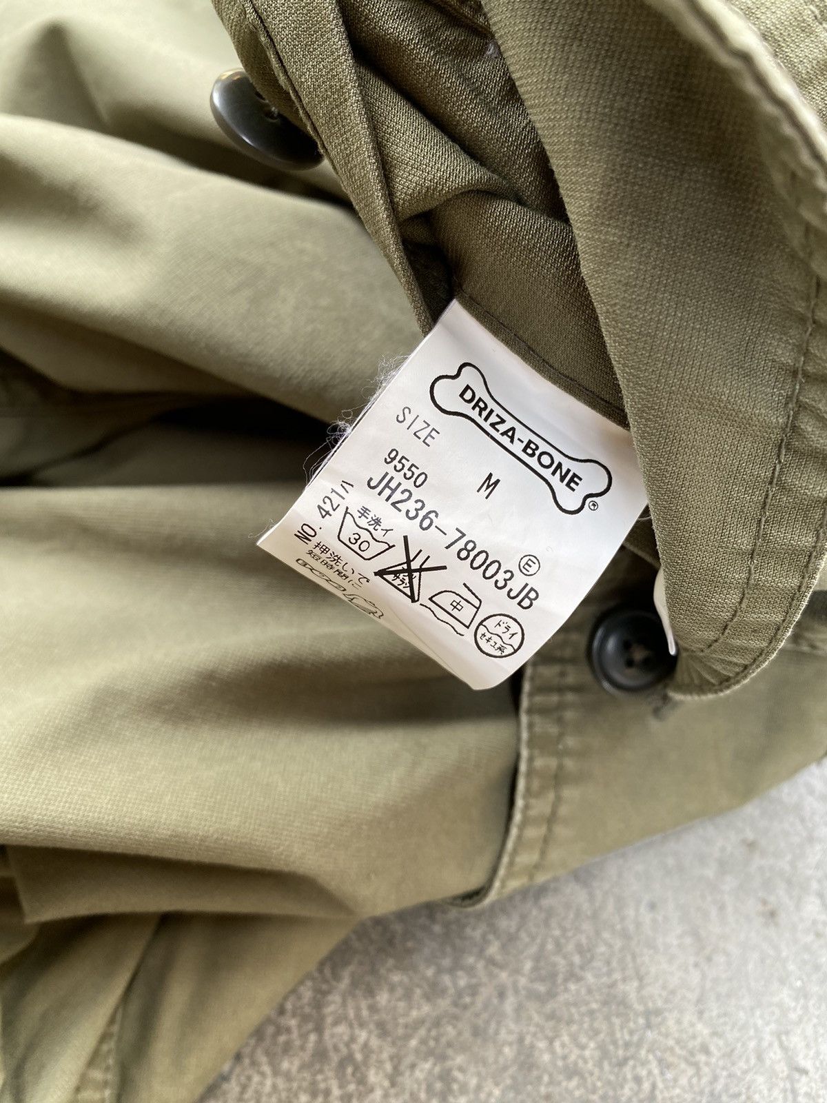 Vintage Vintage Driza Bone Green Army Style Cargo Pants Size US 34 / EU 50 - 7 Thumbnail