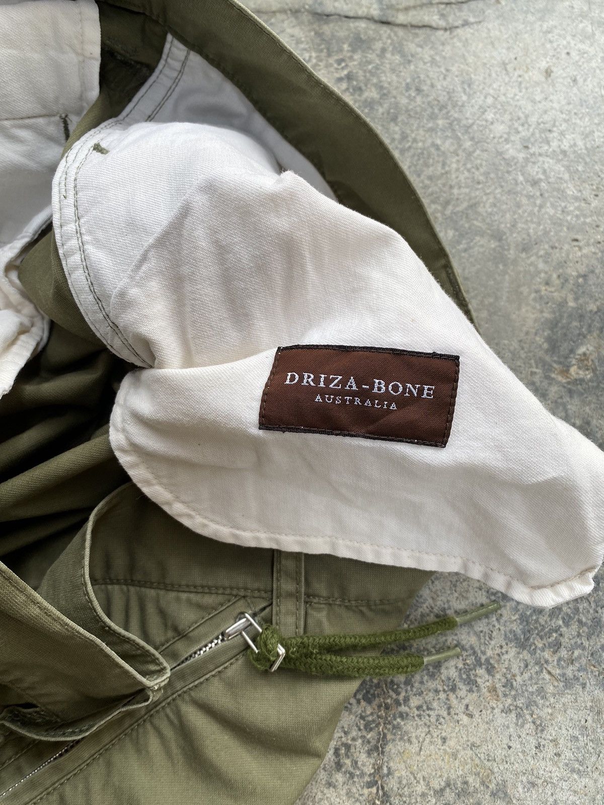 Vintage Vintage Driza Bone Green Army Style Cargo Pants Size US 34 / EU 50 - 6 Thumbnail