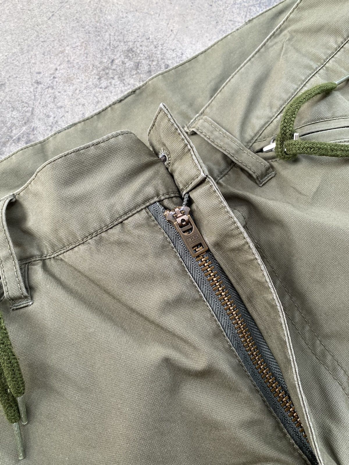 Vintage Vintage Driza Bone Green Army Style Cargo Pants Size US 34 / EU 50 - 4 Thumbnail