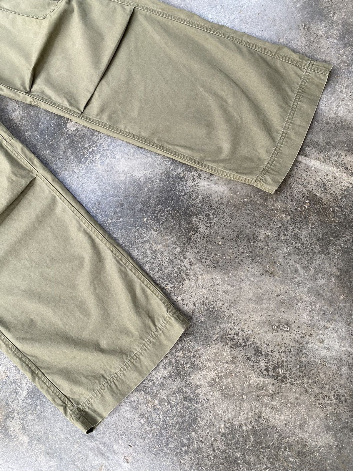 Vintage Vintage Driza Bone Green Army Style Cargo Pants Size US 34 / EU 50 - 5 Thumbnail