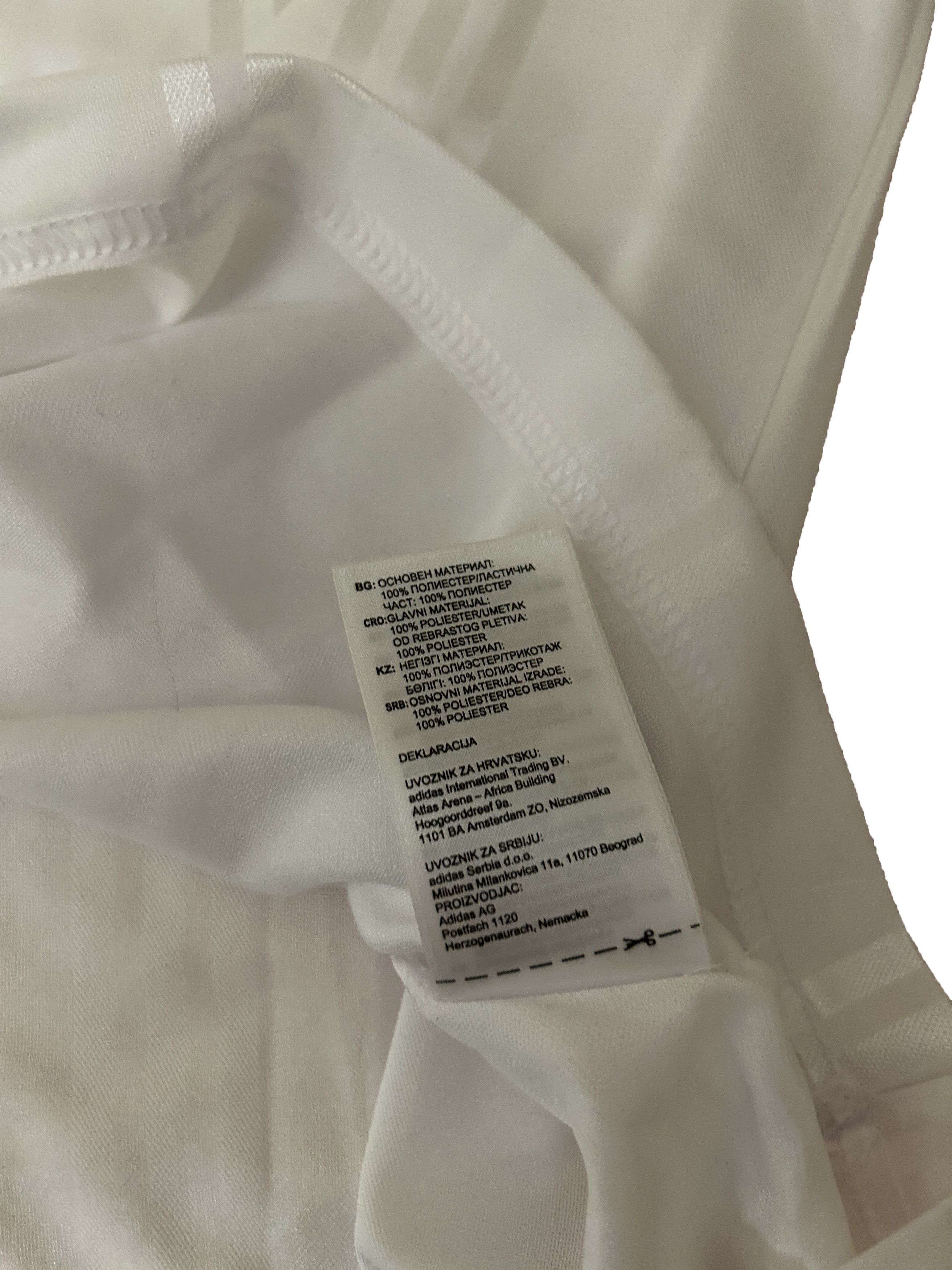 Adidas × Gosha Rubchinskiy Soccer Climalite Jersey size Large White Size US L / EU 52-54 / 3 - 3 Thumbnail
