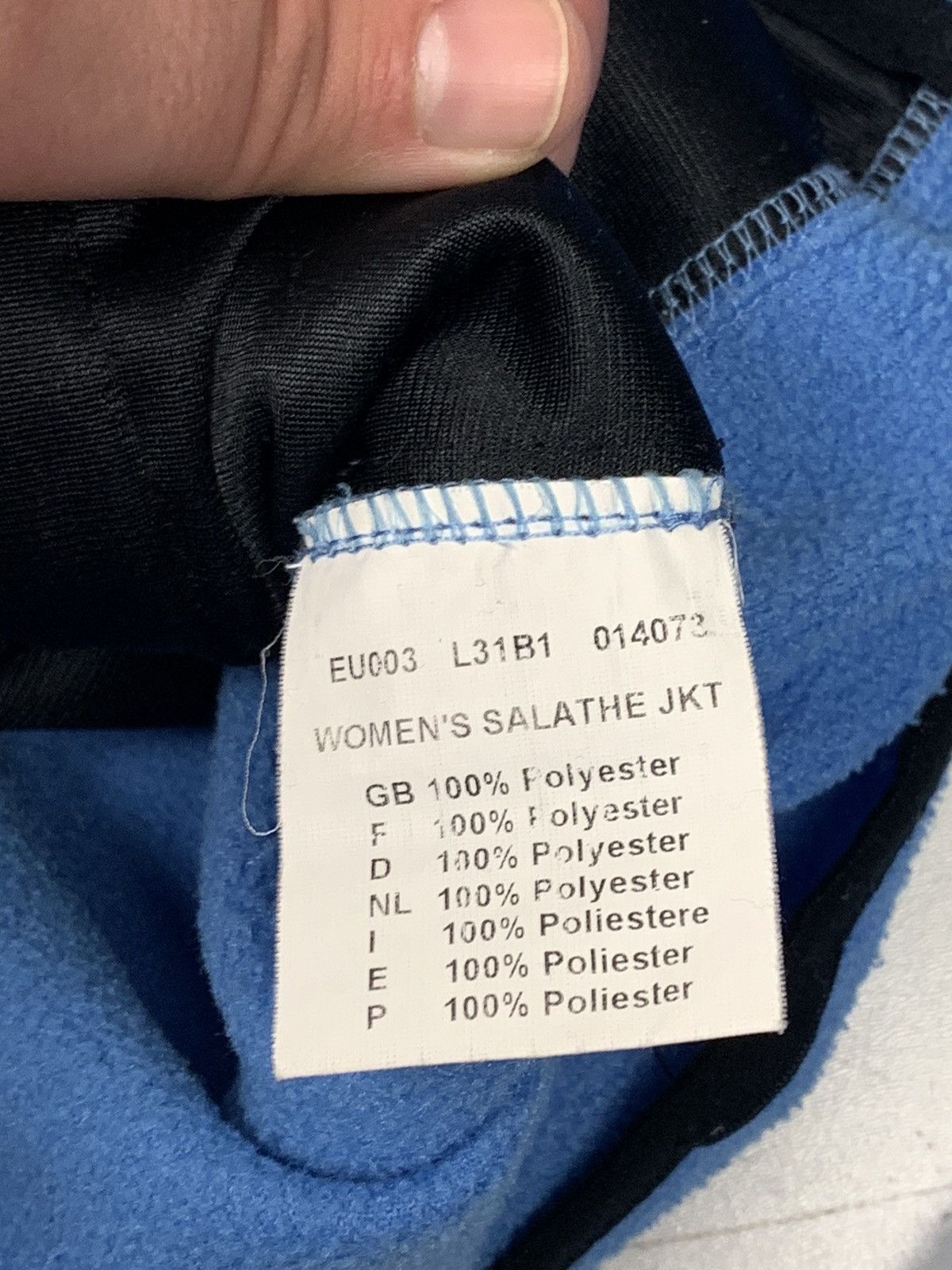 The North Face Vintage The North Face Fleece Jacket Polartec Blue Size L Size L / US 10 / IT 46 - 17 Thumbnail