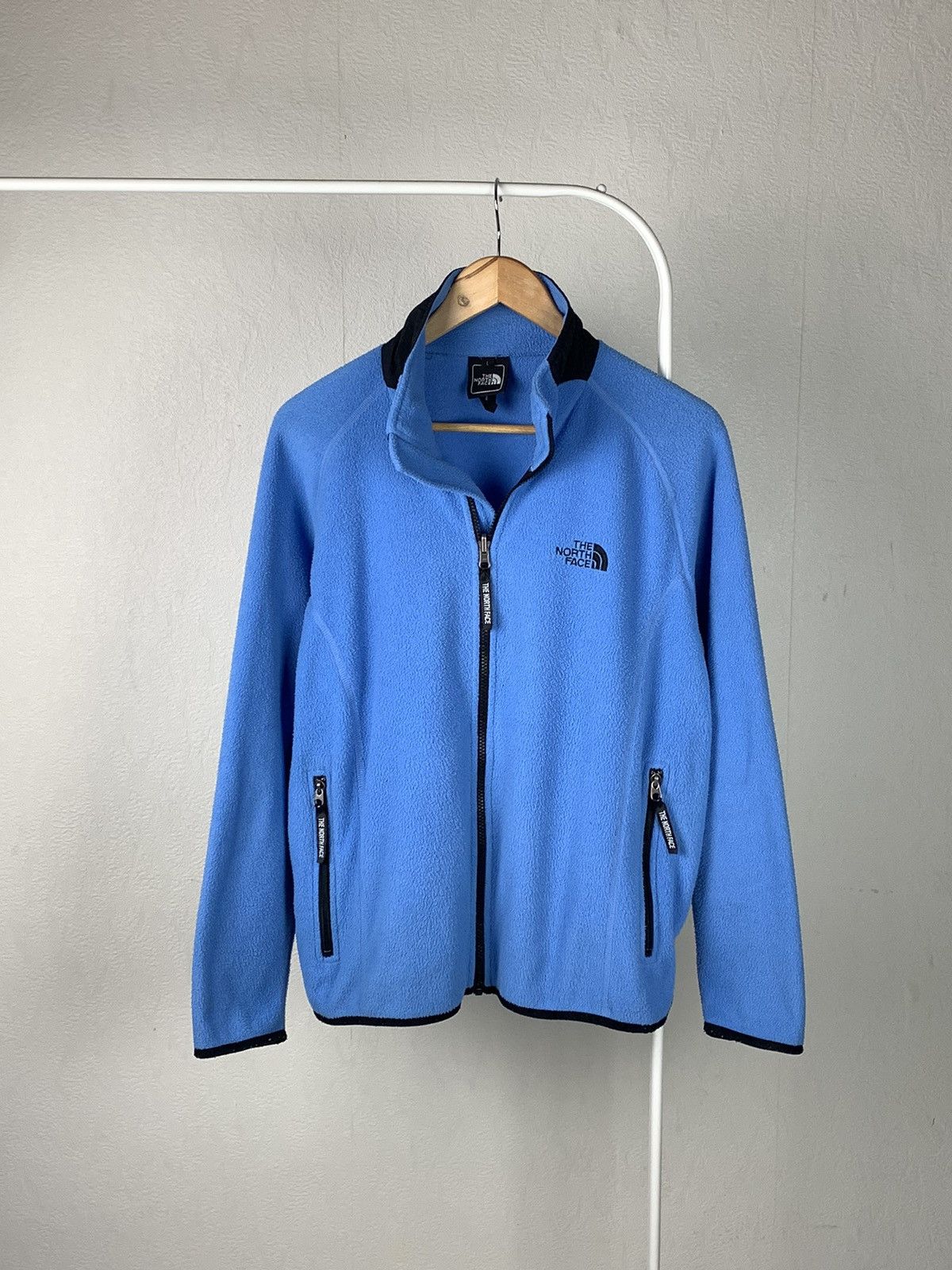 The North Face Vintage The North Face Fleece Jacket Polartec Blue Size L Size L / US 10 / IT 46 - 2 Thumbnail