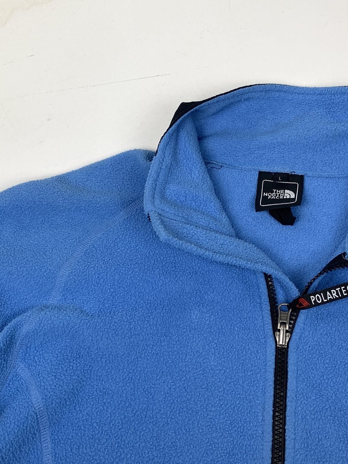 The North Face Vintage The North Face Fleece Jacket Polartec Blue Size L Size L / US 10 / IT 46 - 9 Thumbnail