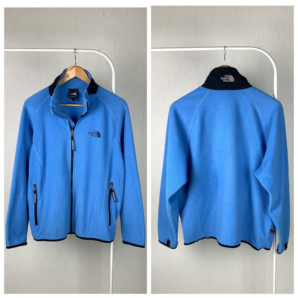 The North Face Vintage The North Face Fleece Jacket Polartec Blue Size L Size L / US 10 / IT 46 - 1 Thumbnail