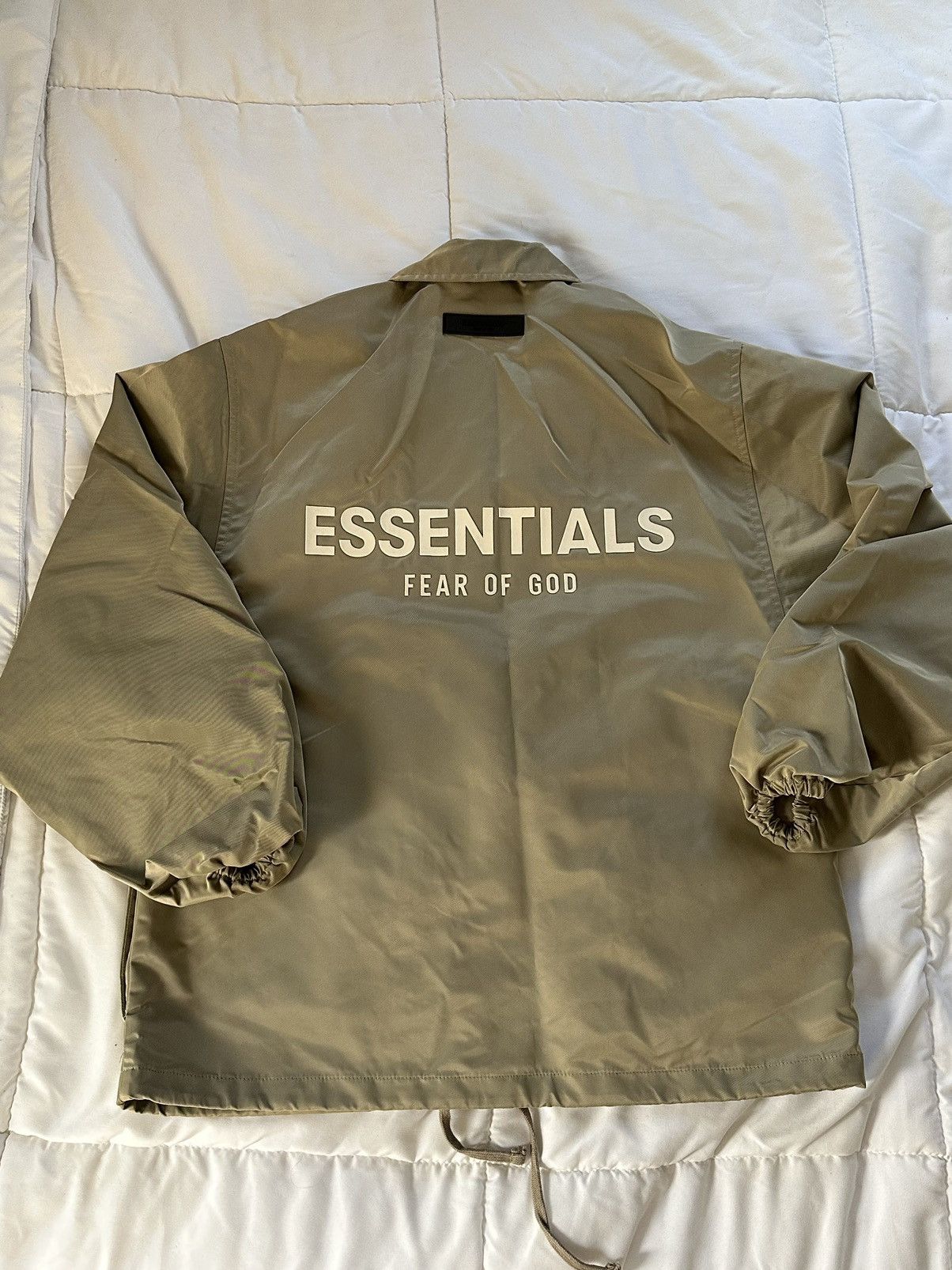 Fear Of God x Essentials Nylon Coaches deals Jacket Size: XXL