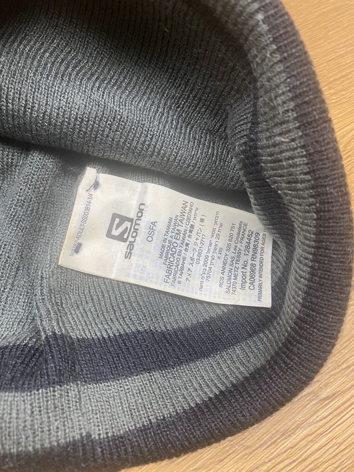 Salomon Salomon Small Logo Beanie Snowcap Winter Hat Size ONE SIZE - 6 Thumbnail