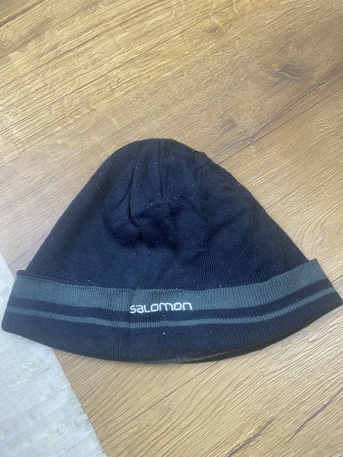 Salomon Salomon Small Logo Beanie Snowcap Winter Hat Size ONE SIZE - 5 Thumbnail
