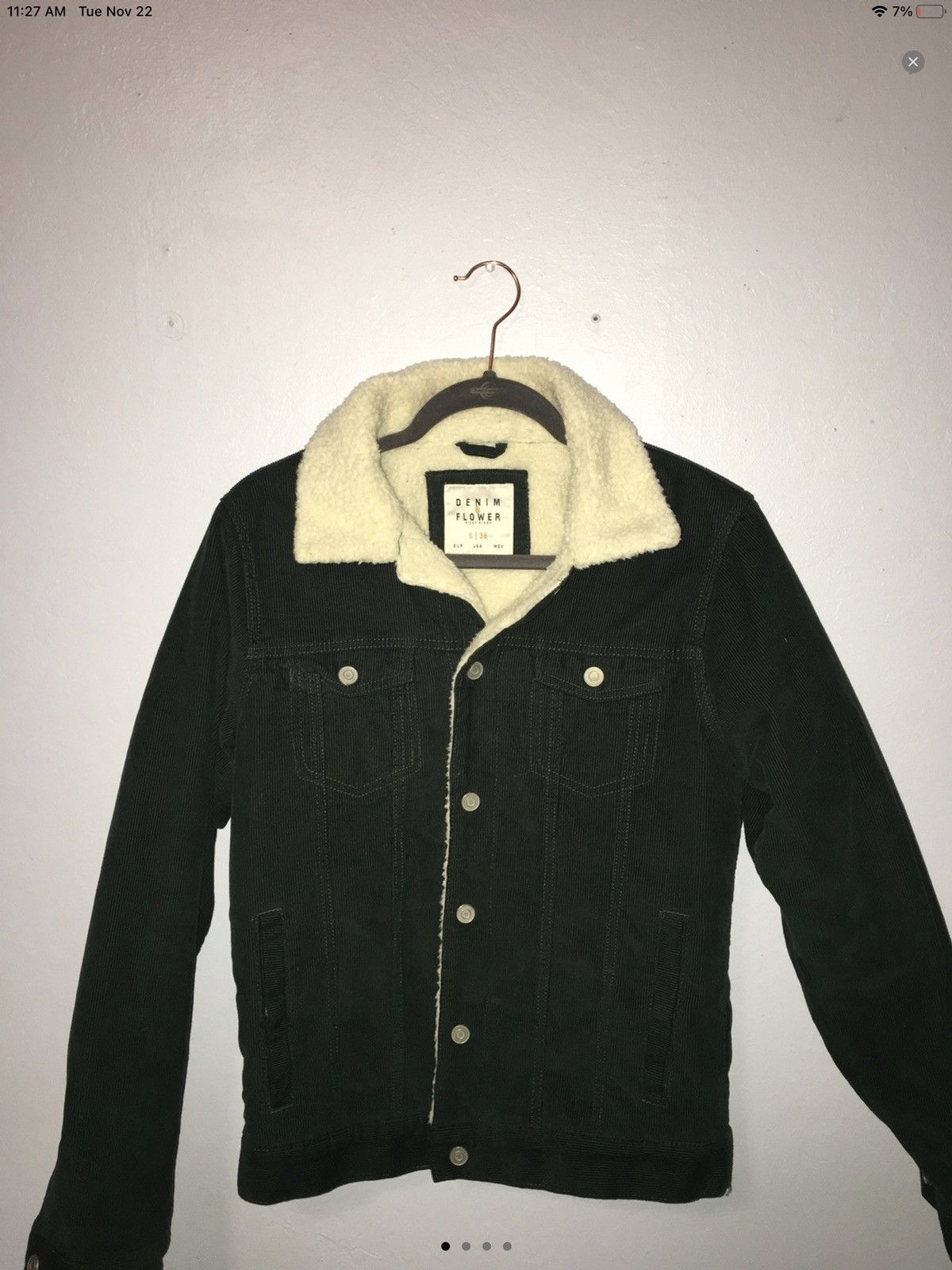 Other Corduroy and Sherpa/Fleece Lined Trucker Style Jean Jacket Size US S / EU 44-46 / 1 - 1 Thumbnail