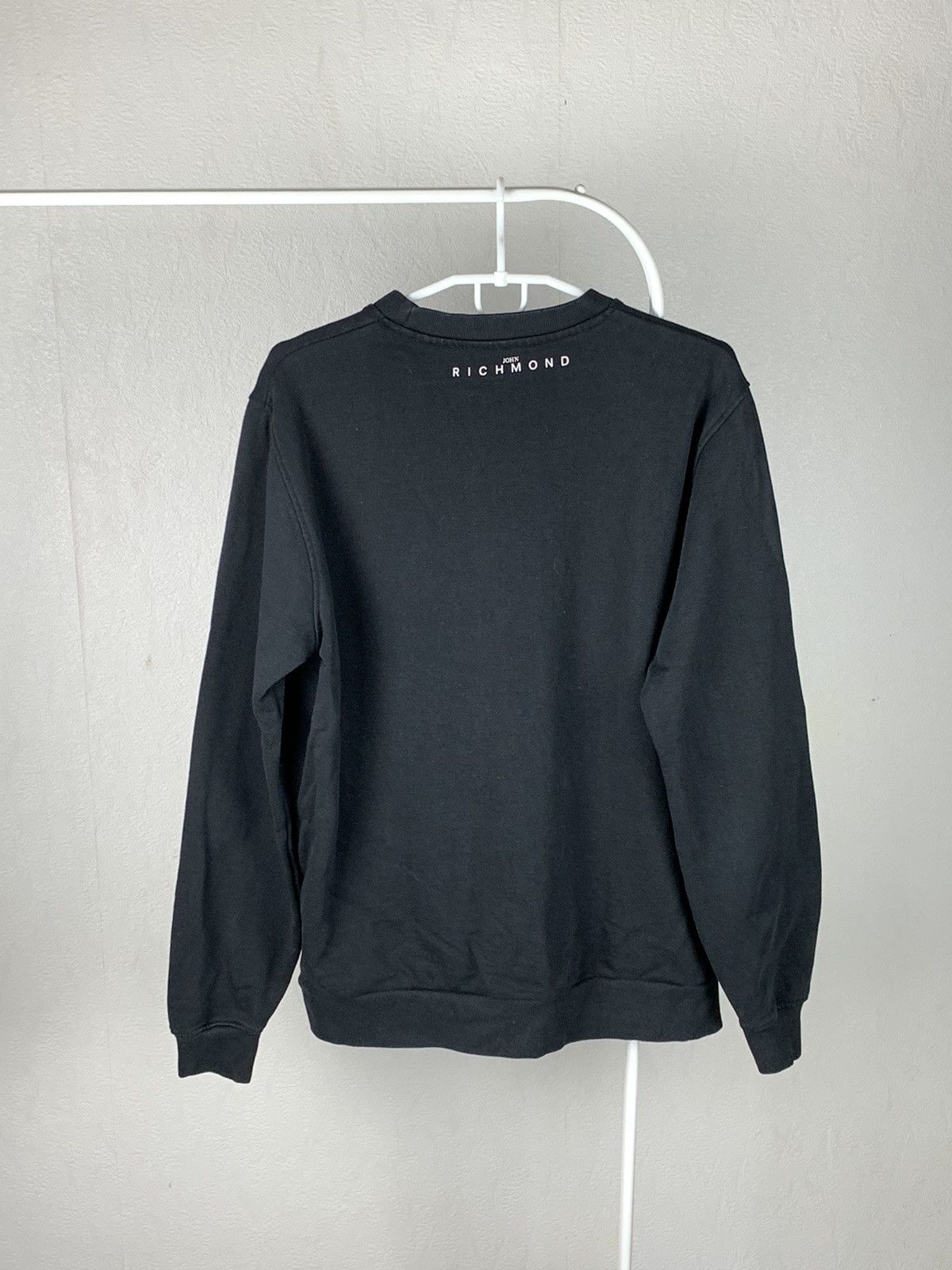 John Richmond John Richmond Sweatshirt Black M Size Big Logo Size US M / EU 48-50 / 2 - 7 Thumbnail