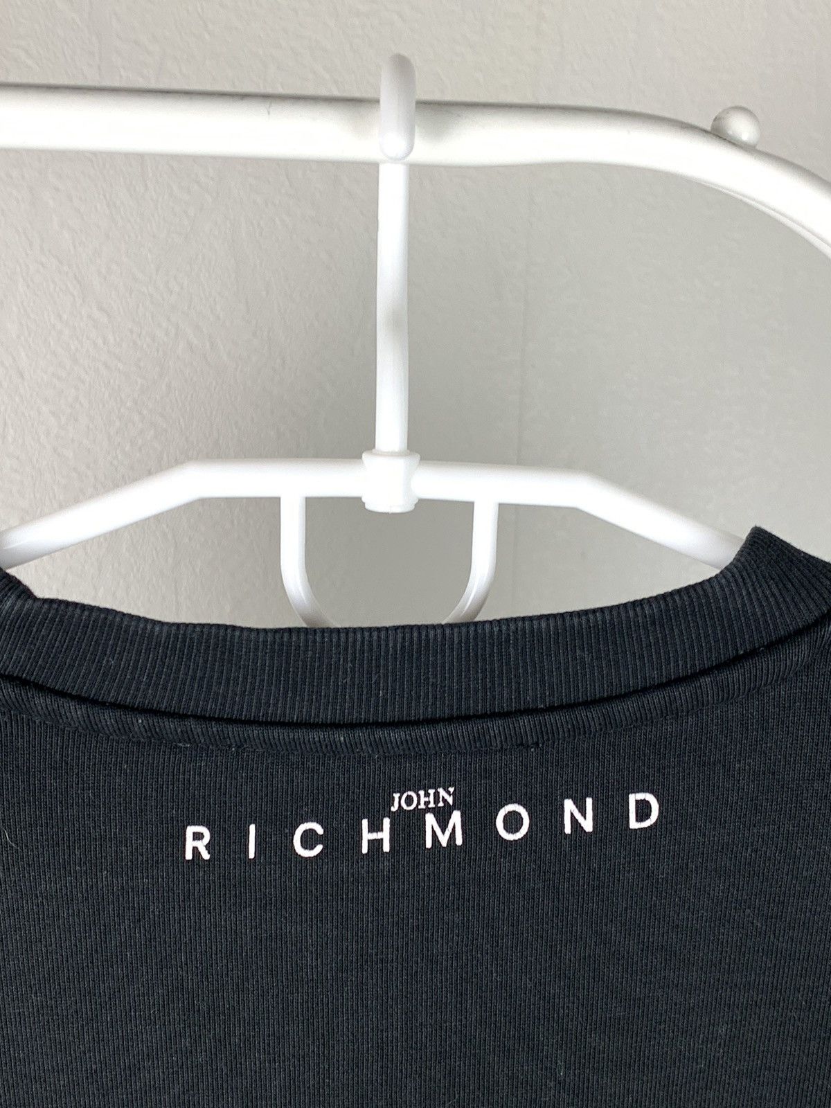 John Richmond John Richmond Sweatshirt Black M Size Big Logo Size US M / EU 48-50 / 2 - 8 Thumbnail