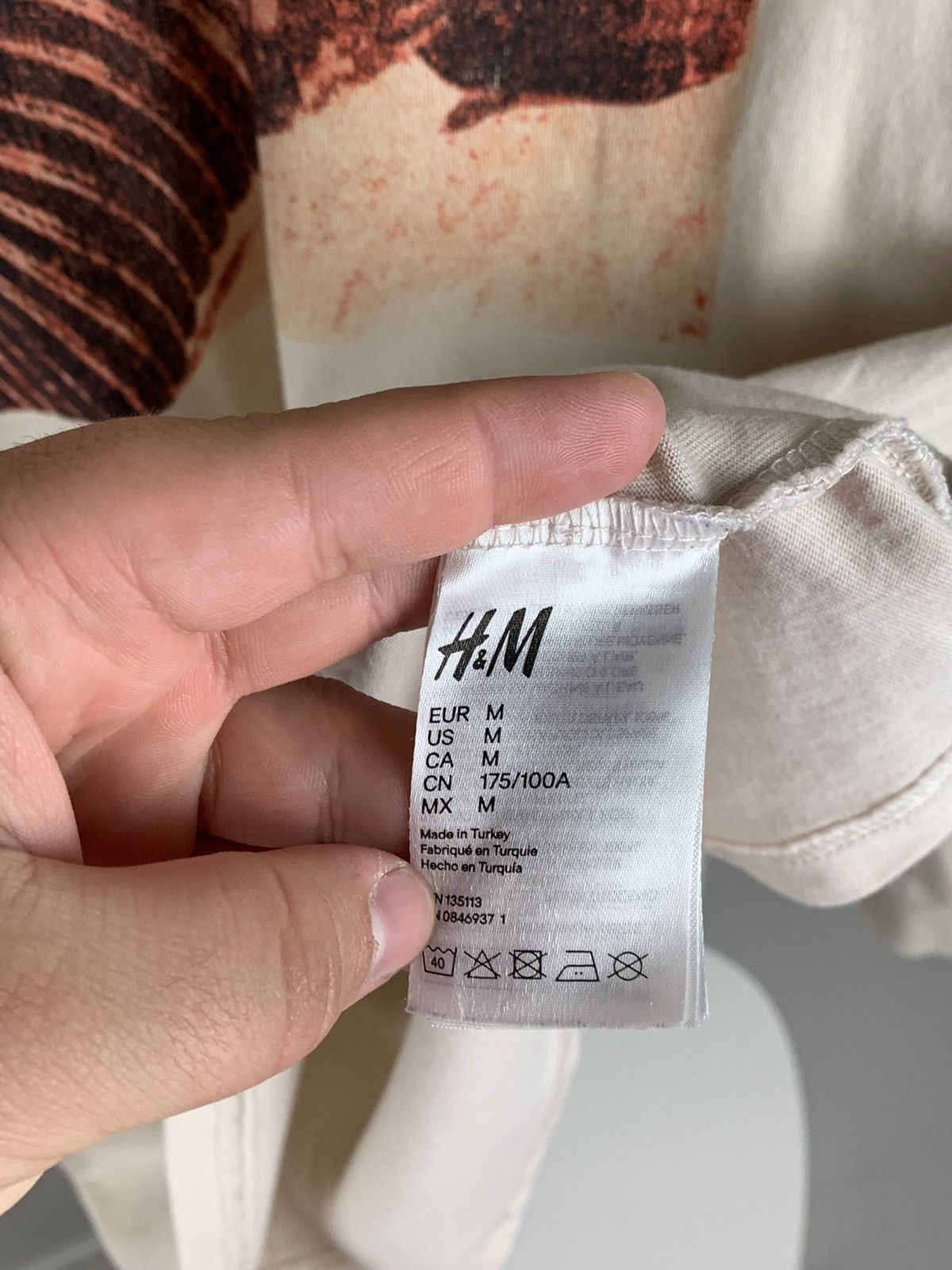 H&M Post Malone T-Shirt Posty Co Long Sleeve Tee Rap Tee Band Size US M / EU 48-50 / 2 - 11 Thumbnail