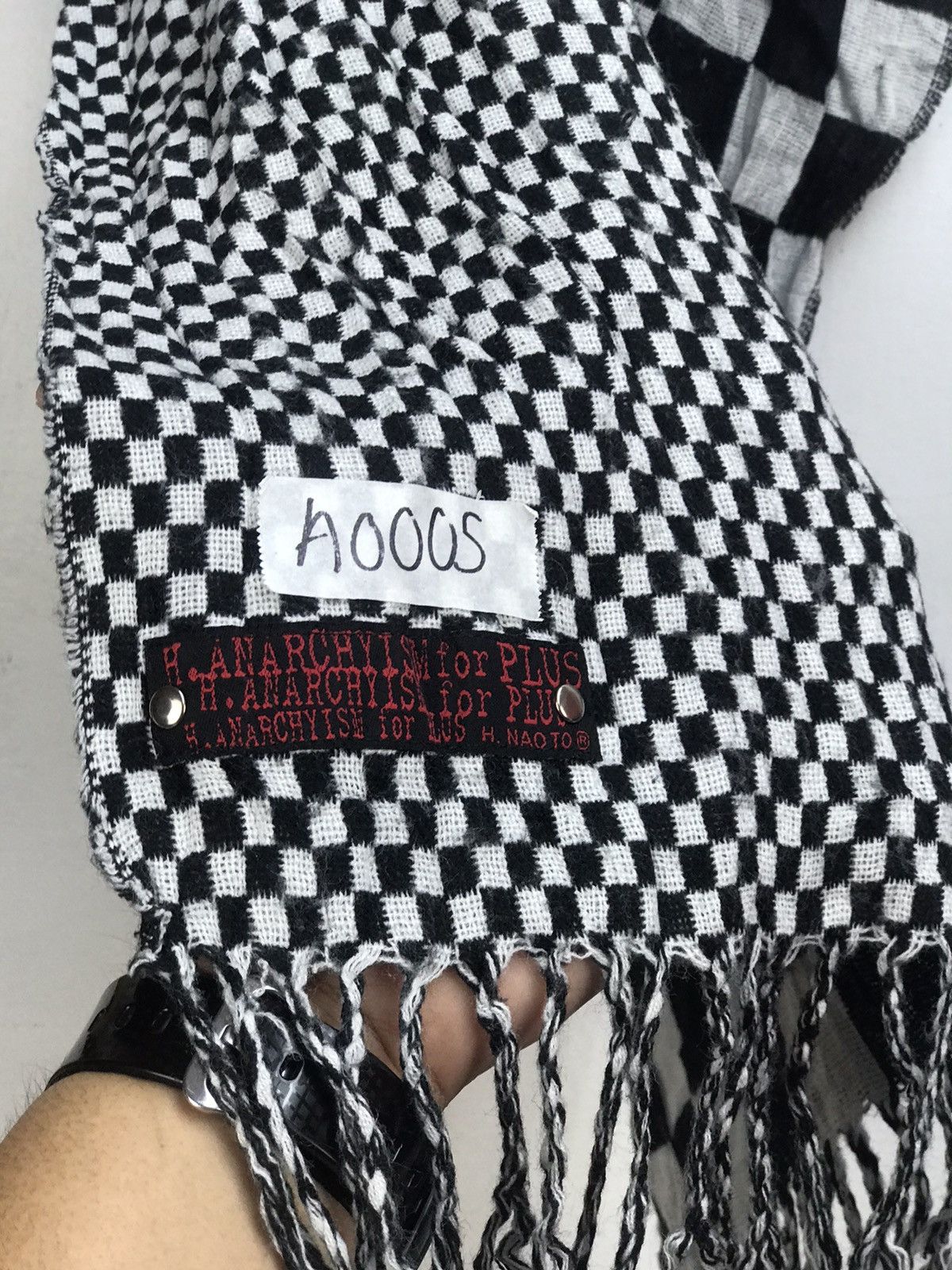 Other × Seditionaries Anarchism Punk Style Muffler Size ONE SIZE - 2 Thumbnail