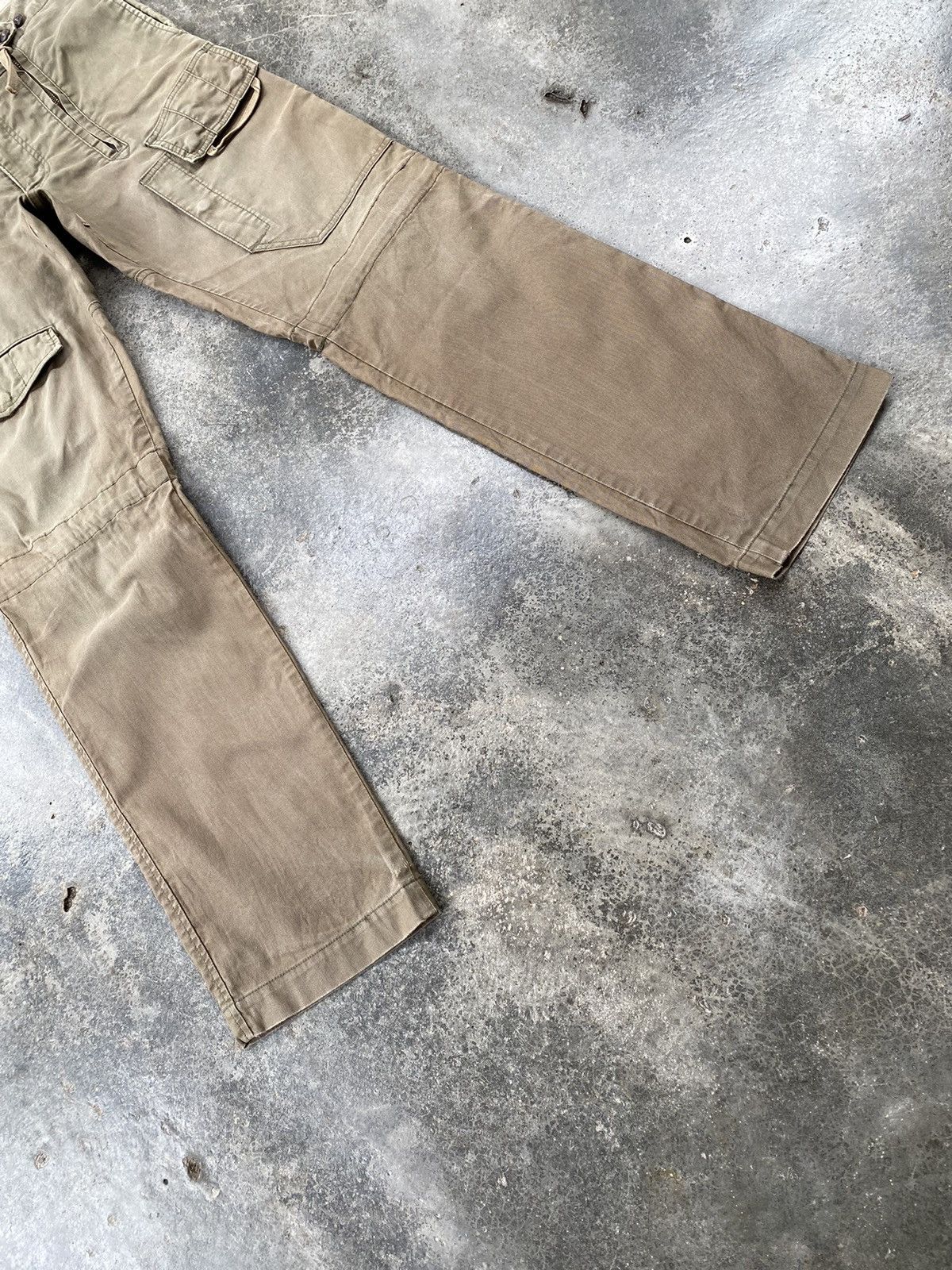 Japanese Brand Vintage Ply For Me Works Multi Pocket Distressed Pants Size US 31 - 4 Thumbnail