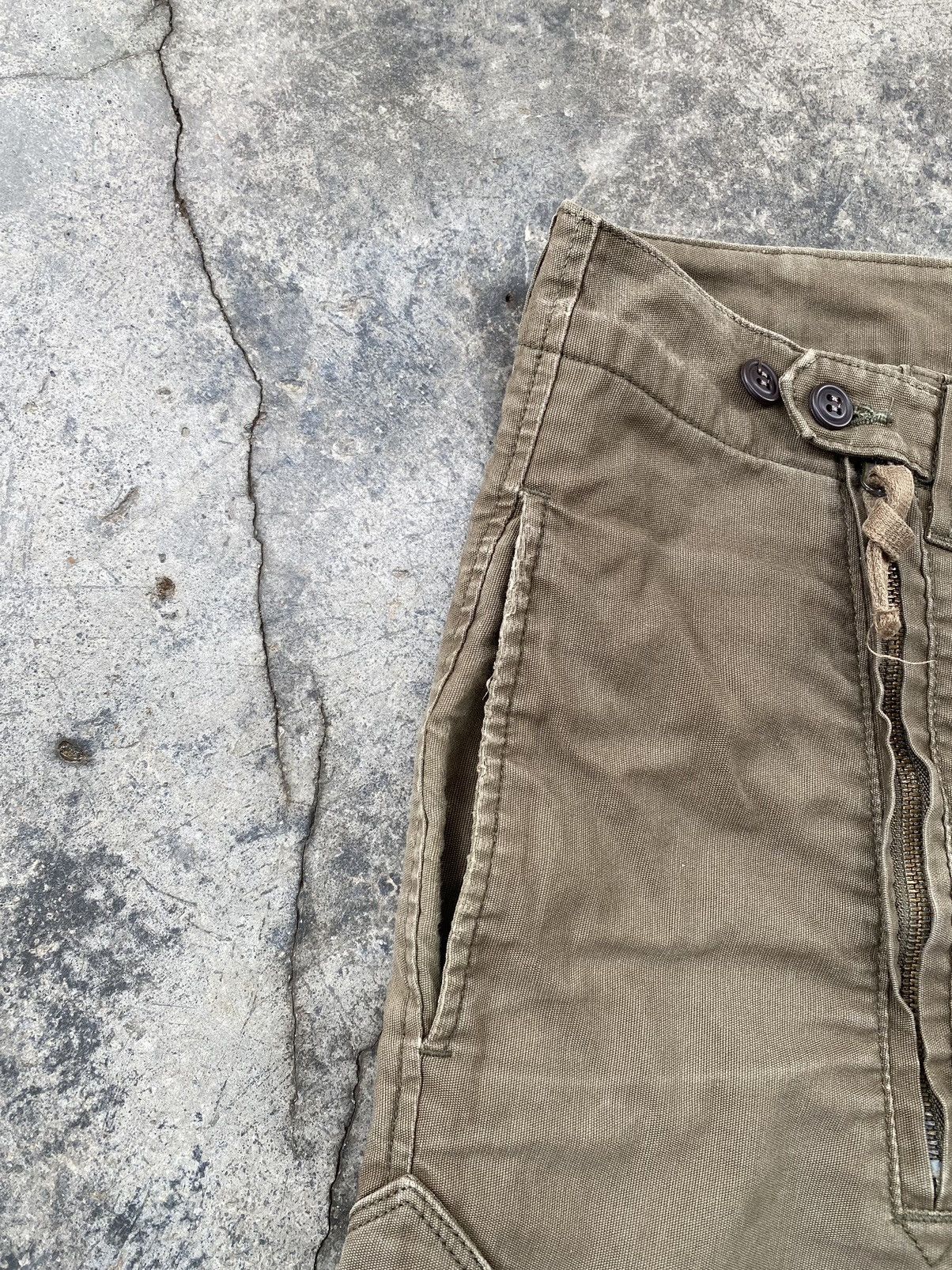 Japanese Brand Vintage Ply For Me Works Multi Pocket Distressed Pants Size US 31 - 7 Thumbnail