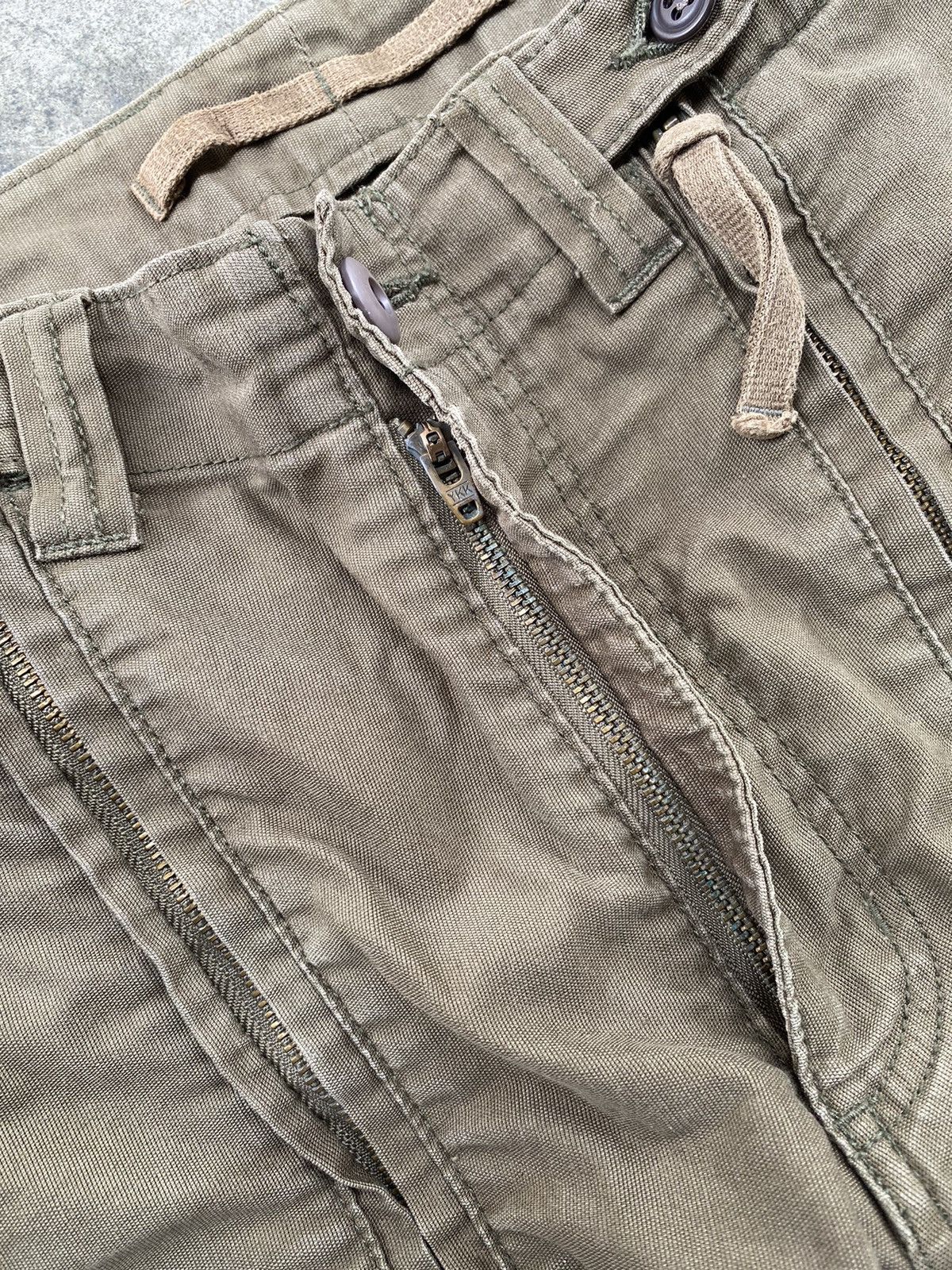 Japanese Brand Vintage Ply For Me Works Multi Pocket Distressed Pants Size US 31 - 5 Thumbnail