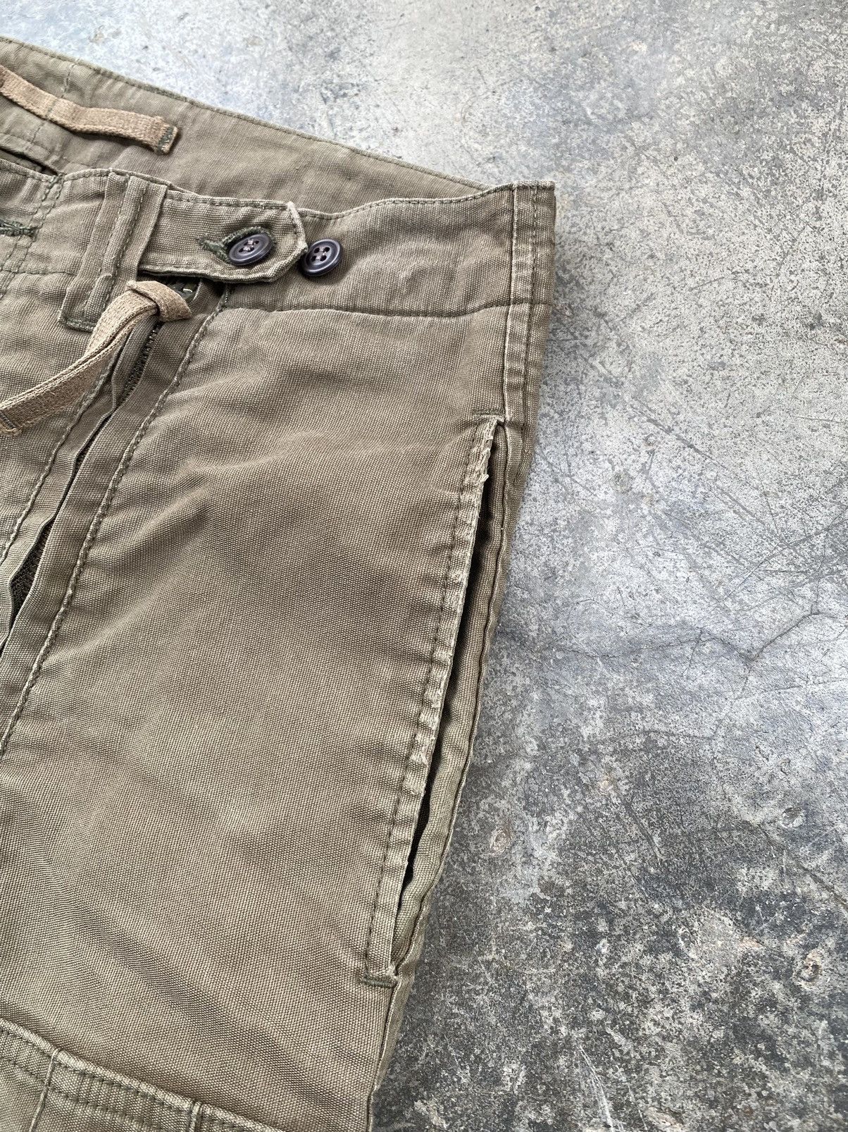Japanese Brand Vintage Ply For Me Works Multi Pocket Distressed Pants Size US 31 - 6 Thumbnail