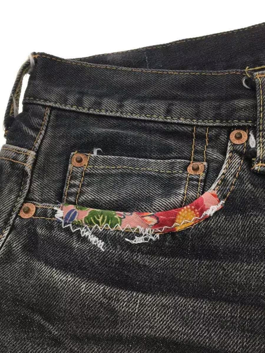 Y's for Men × Yohji Yamamoto Distressed Patch Straight Leg Denim Jeans Size US 31 - 3 Thumbnail