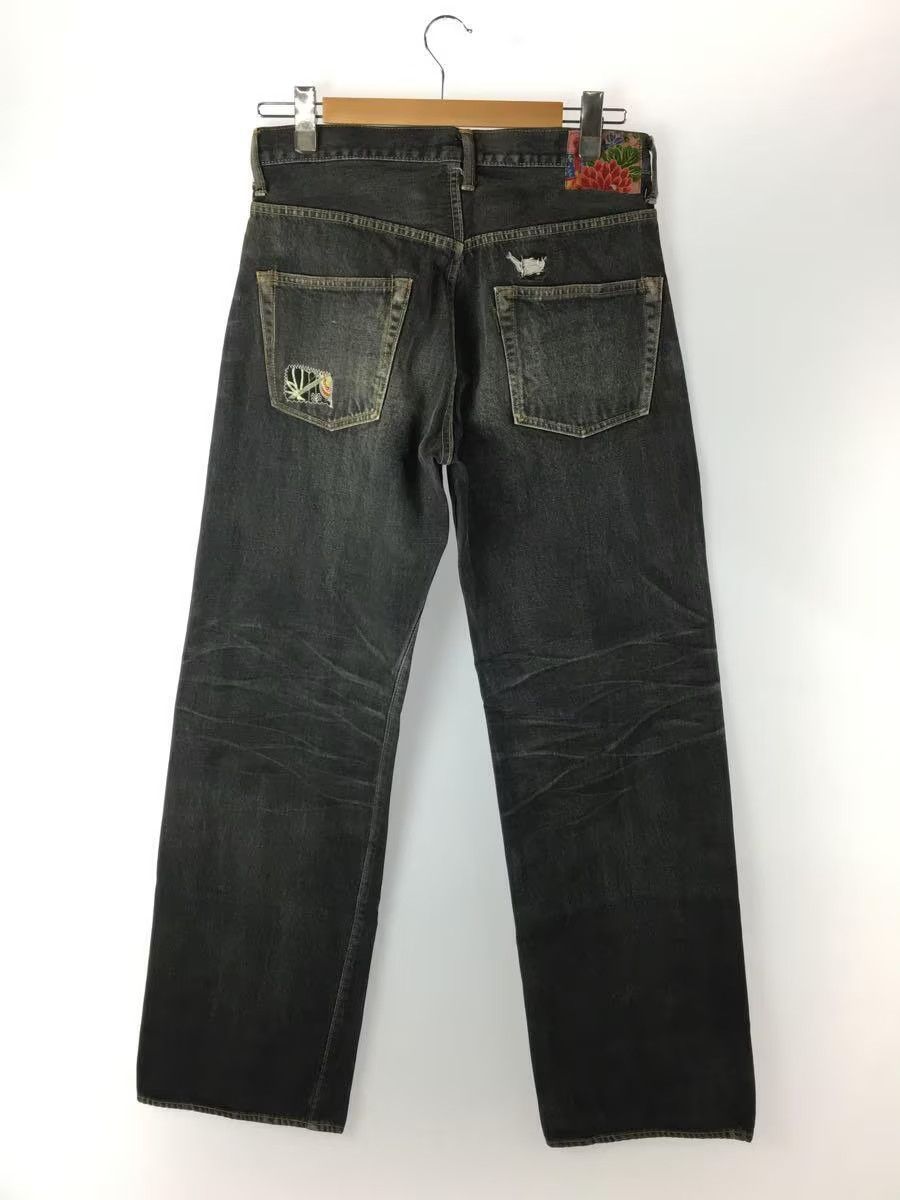 Y's for Men × Yohji Yamamoto Distressed Patch Straight Leg Denim Jeans Size US 31 - 2 Thumbnail
