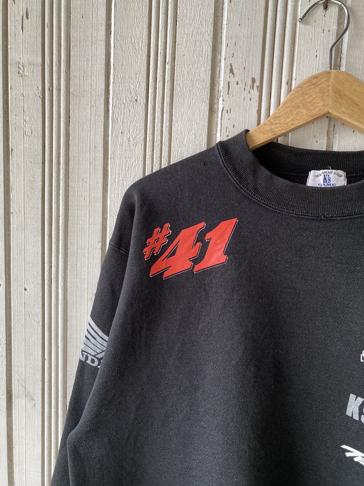 Honda Vintage 90s Honda Racing 41 Sweatshirt Size US M / EU 48-50 / 2 - 4 Thumbnail