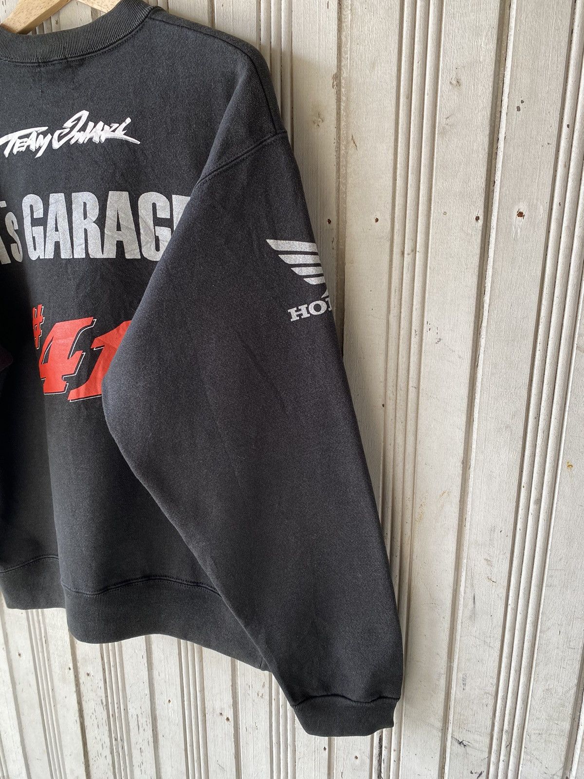 Honda Vintage 90s Honda Racing 41 Sweatshirt Size US M / EU 48-50 / 2 - 12 Thumbnail