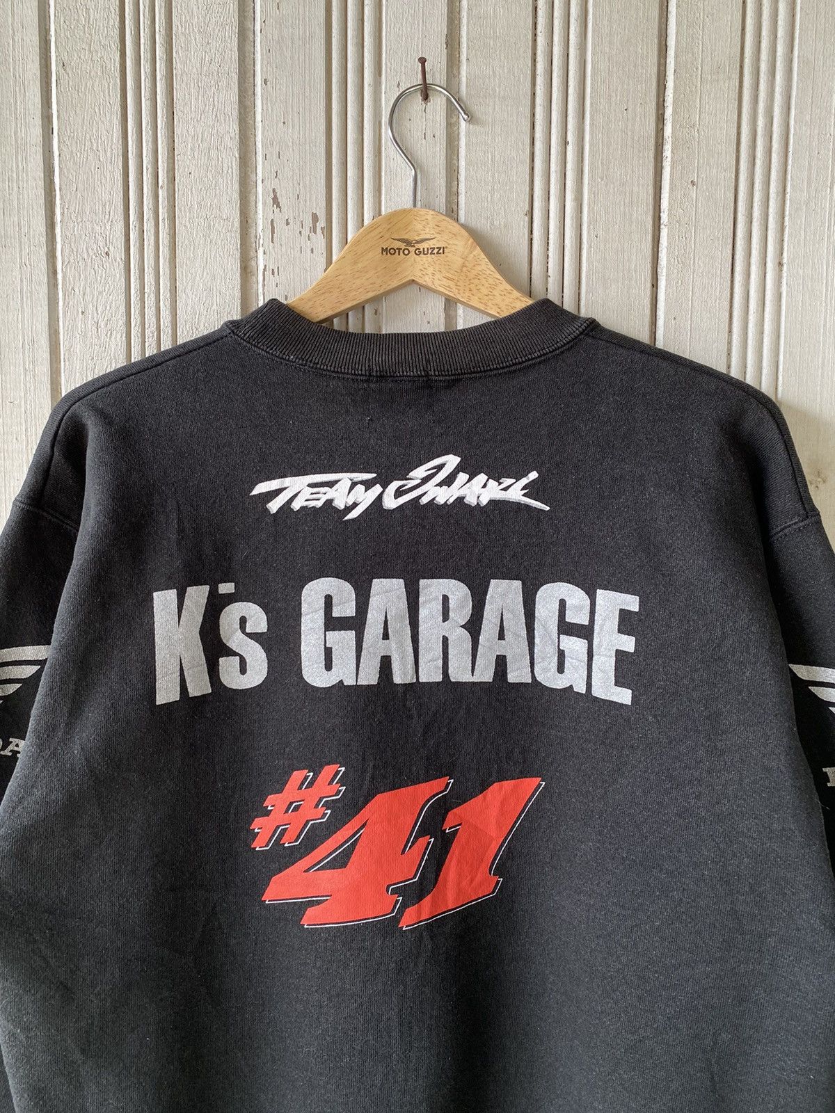 Honda Vintage 90s Honda Racing 41 Sweatshirt Size US M / EU 48-50 / 2 - 8 Thumbnail
