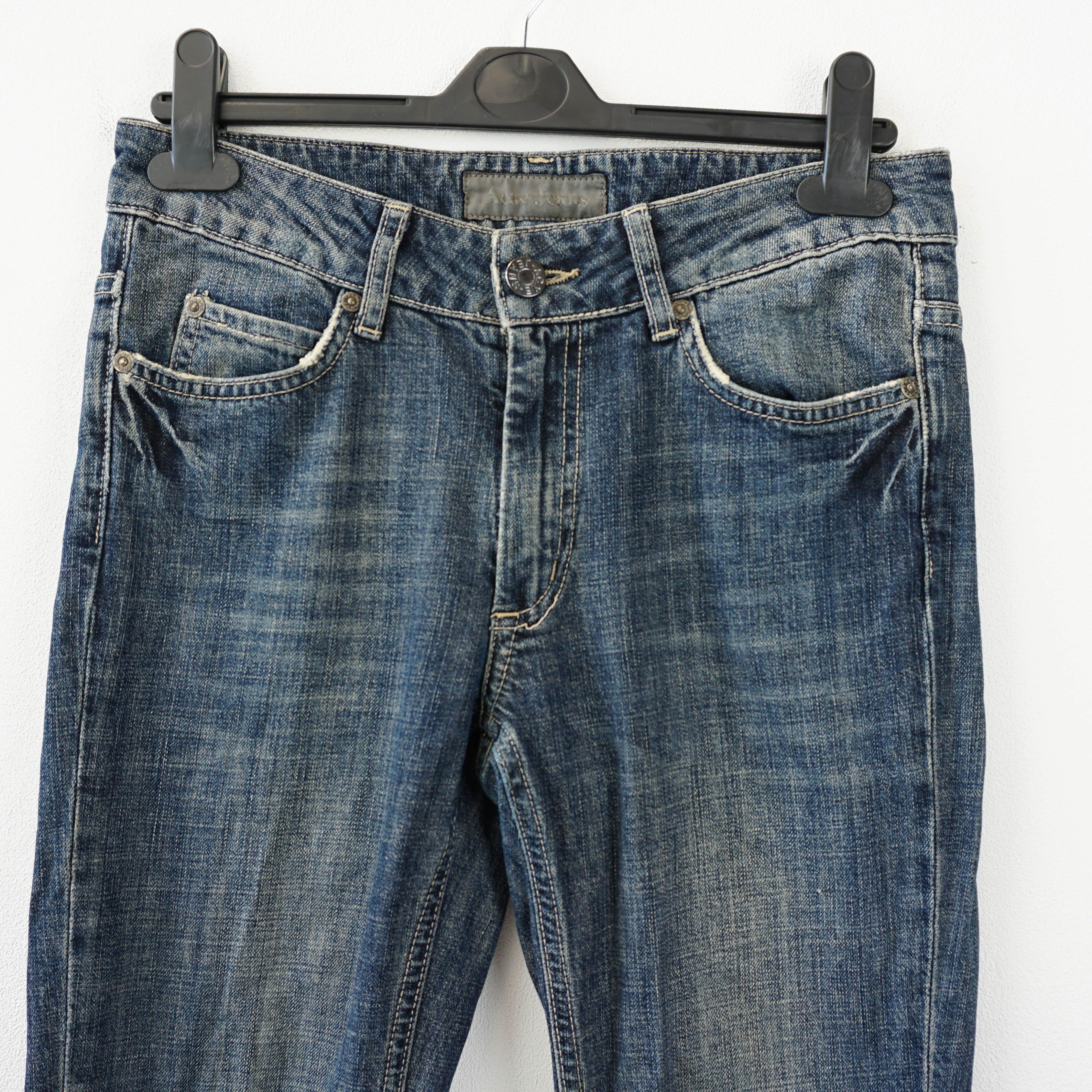 Acne Studios HEX Blur Archive Jeans Size 27" / US 4 / IT 40 - 2 Thumbnail
