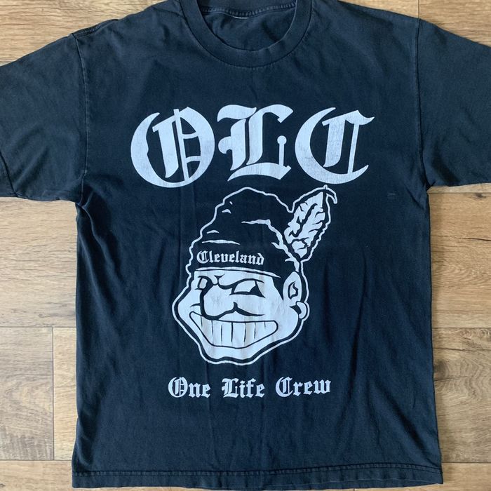 Vintage CLEVELAND T-SHIRT ONE LIFE CREW OG | Grailed