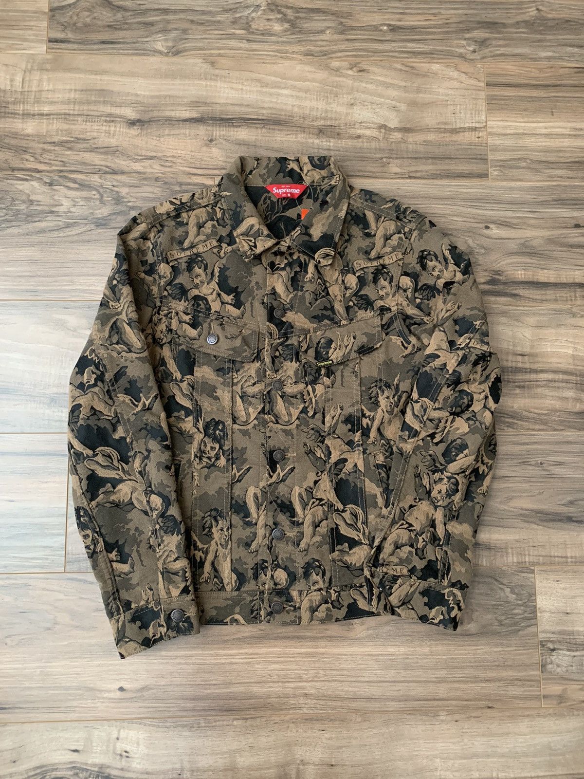 Supreme cherub trucker jacket store
