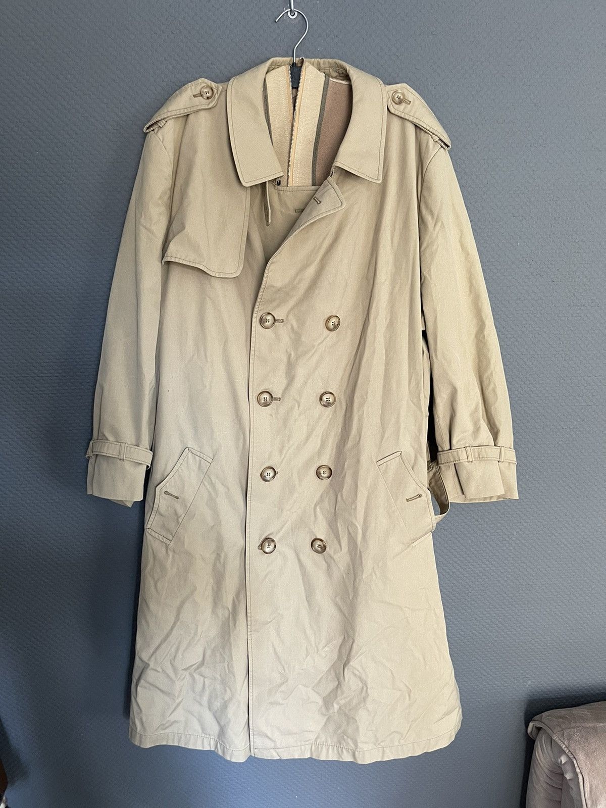Vintage Vintage trench coat Size US L / EU 52-54 / 3 - 1 Thumbnail