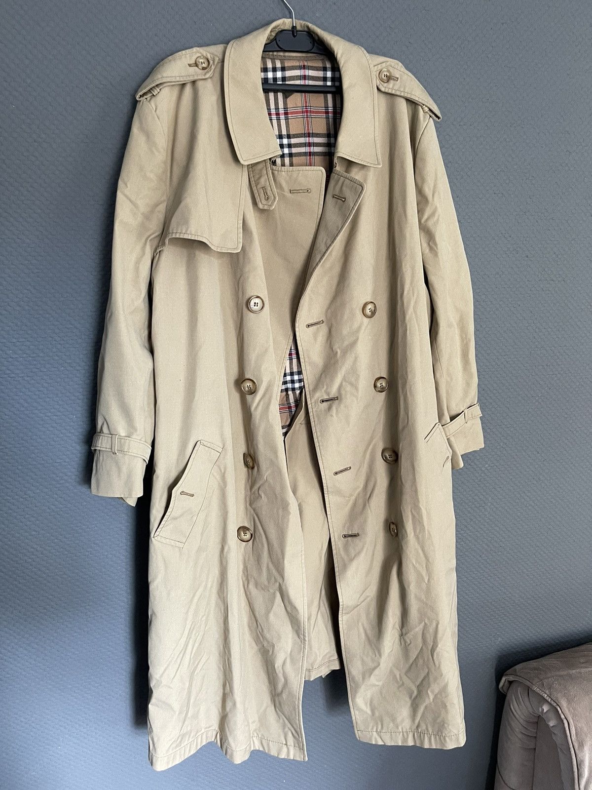 Vintage Vintage trench coat Size US L / EU 52-54 / 3 - 3 Thumbnail
