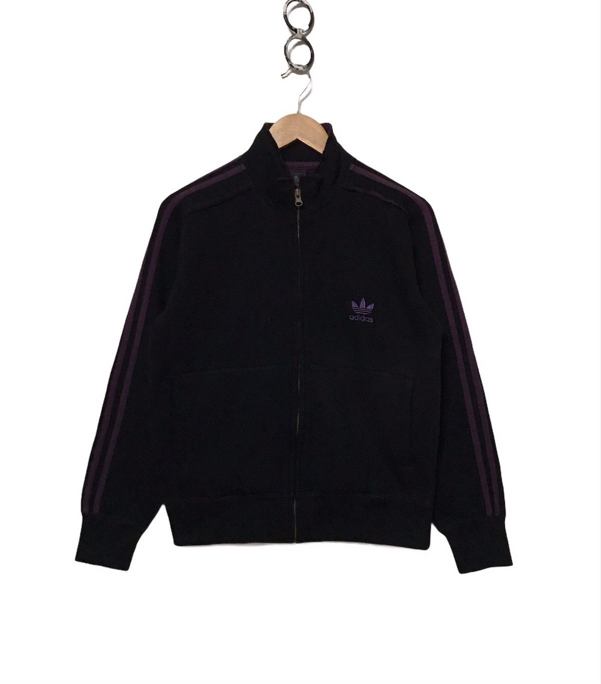 Adidas × Vintage 🔥Adidas Nice Zipper Track Jacket Size US S / EU 44-46 / 1 - 1 Thumbnail