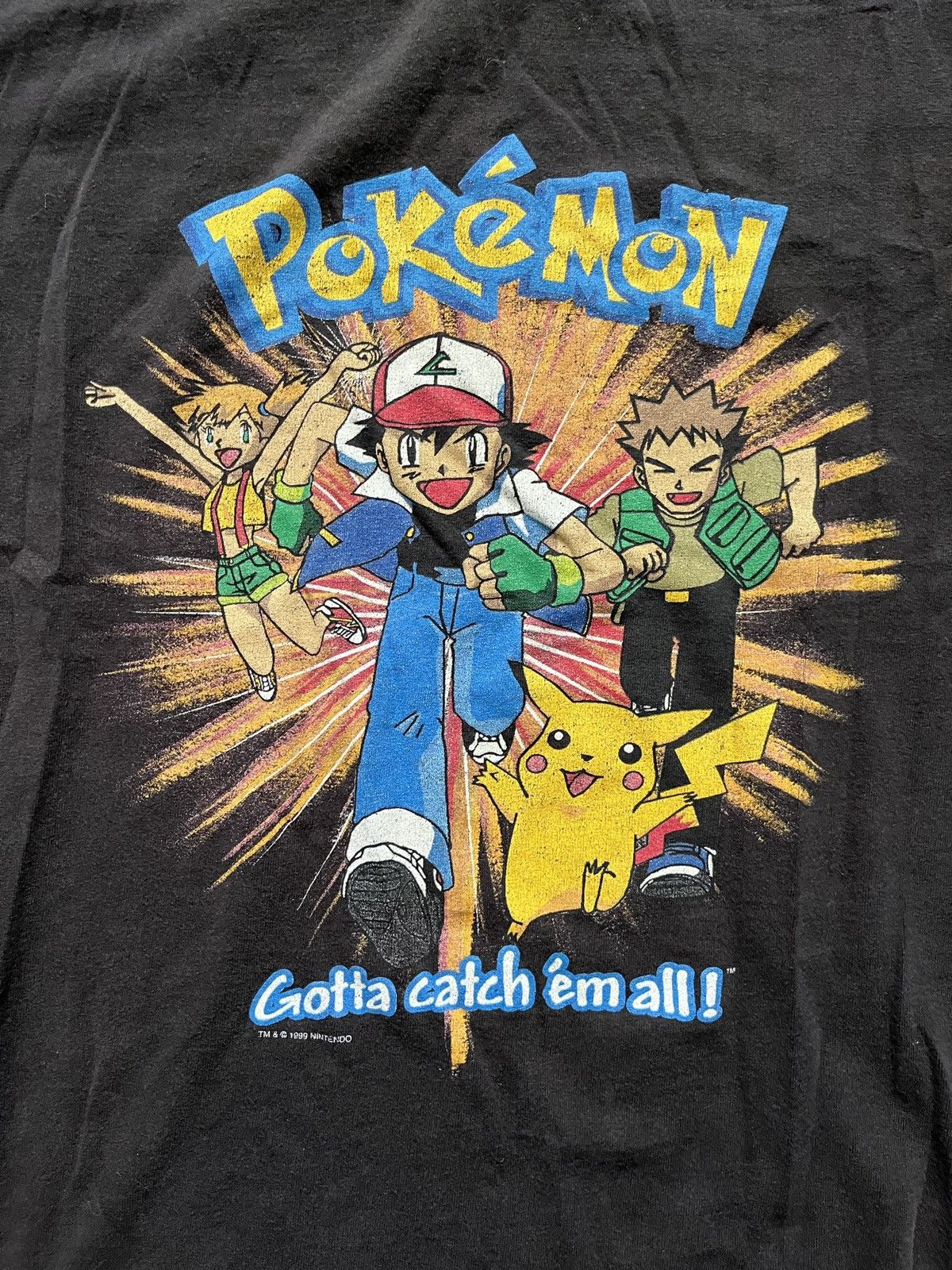 Vintage Vintage 1999 Pokemon T-shirt Size US L / EU 52-54 / 3 - 2 Thumbnail
