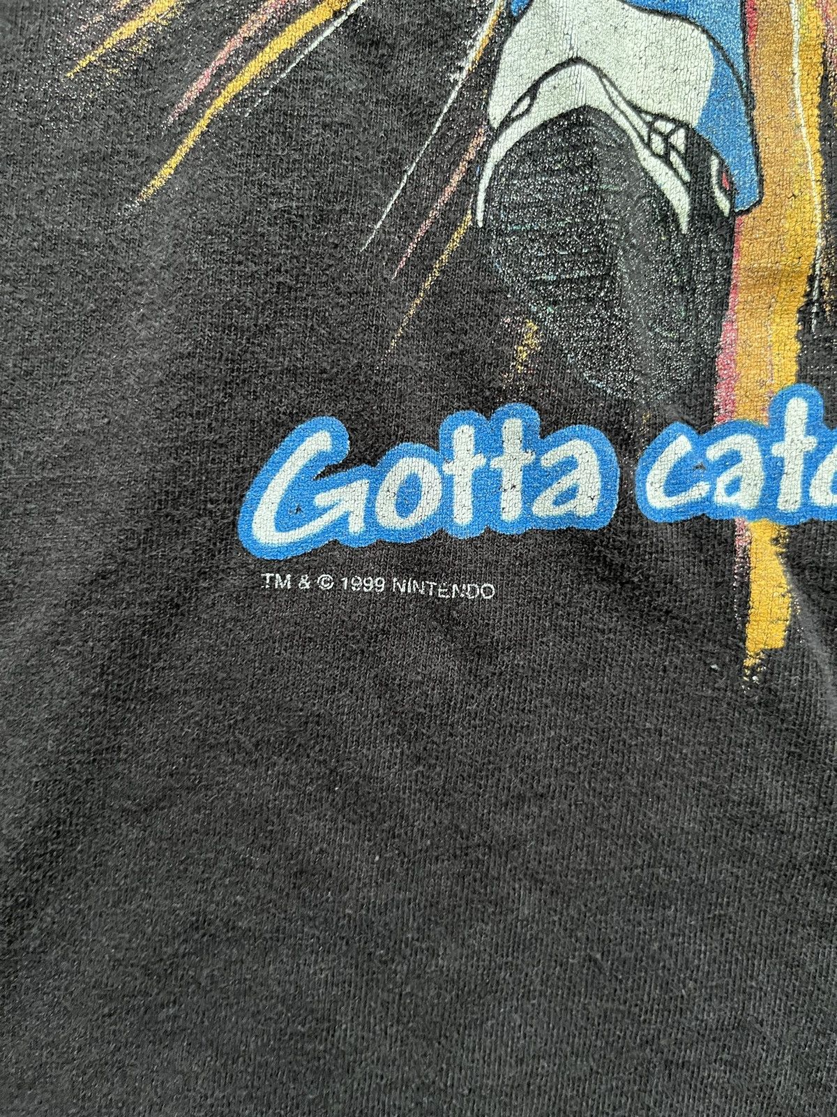 Vintage Vintage 1999 Pokemon T-shirt Size US L / EU 52-54 / 3 - 5 Thumbnail