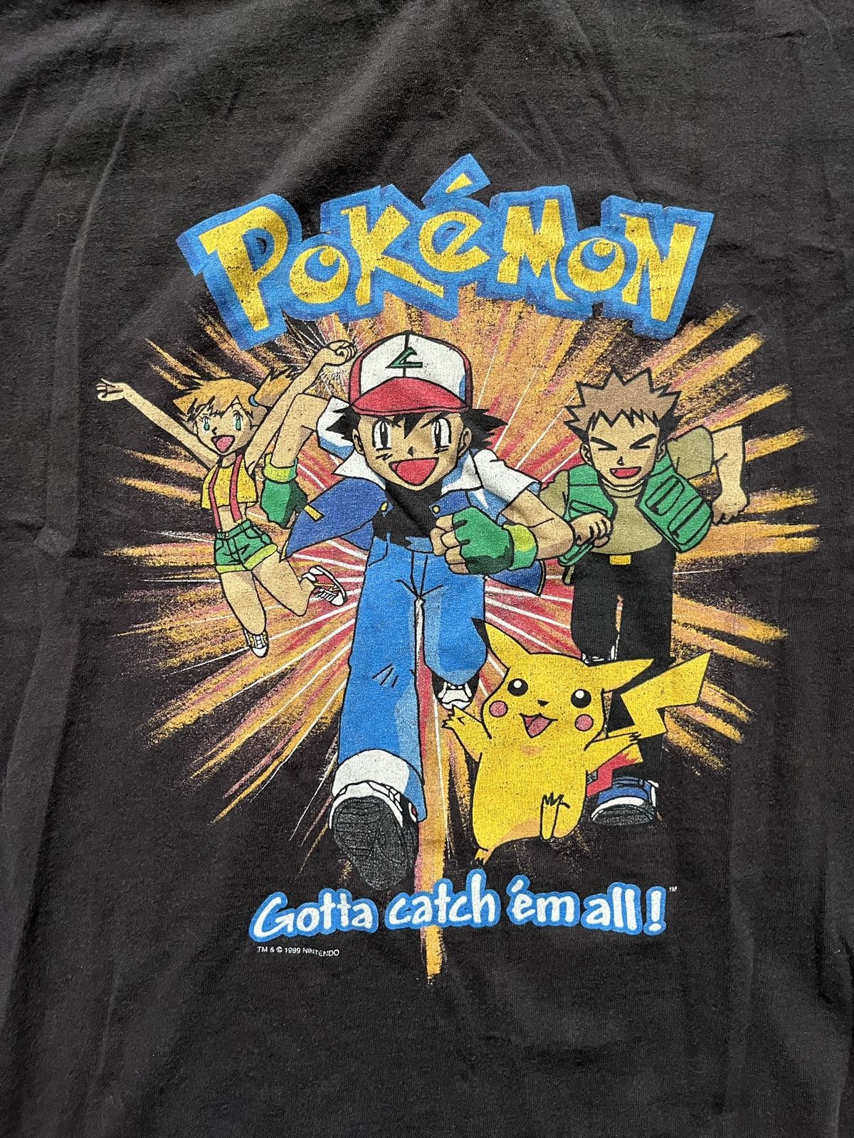 Vintage Vintage 1999 Pokemon T-shirt Size US L / EU 52-54 / 3 - 6 Thumbnail