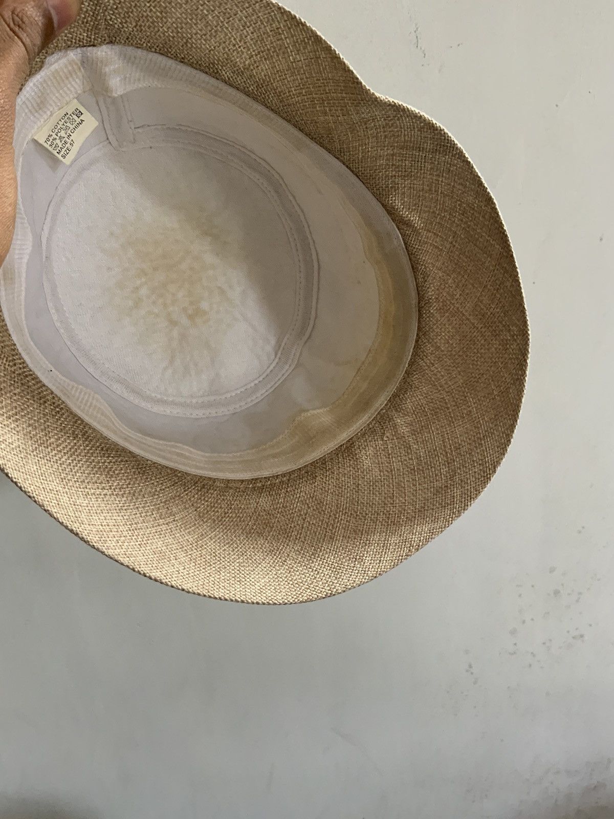 Japanese Brand Retro Belt Leather Bucket Hat Size ONE SIZE - 9 Thumbnail