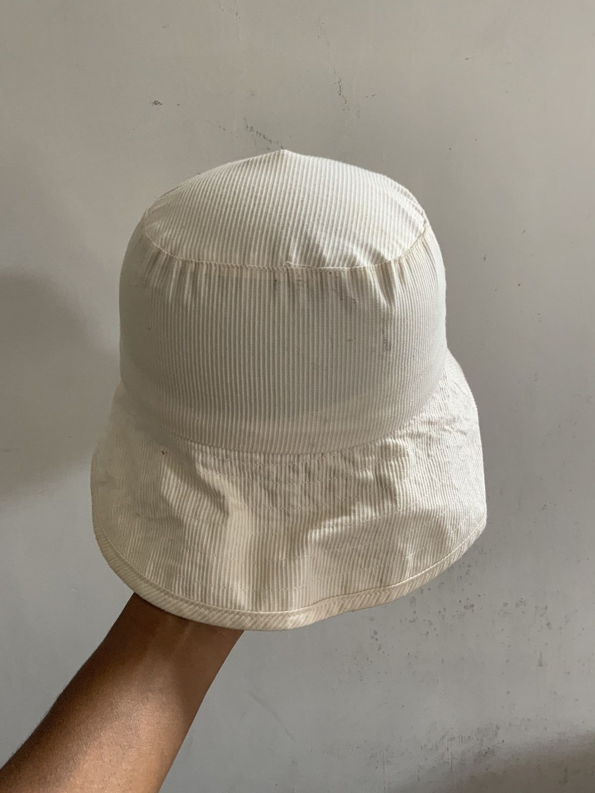 Japanese Brand Marylia Striped Outdoor Japan Bucket Hat Cap Size ONE SIZE - 5 Thumbnail