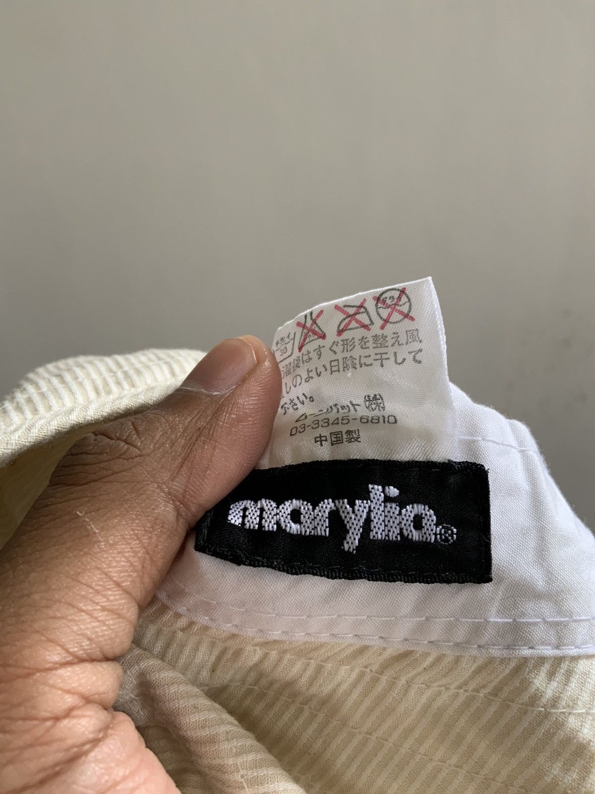 Japanese Brand Marylia Striped Outdoor Japan Bucket Hat Cap Size ONE SIZE - 13 Thumbnail