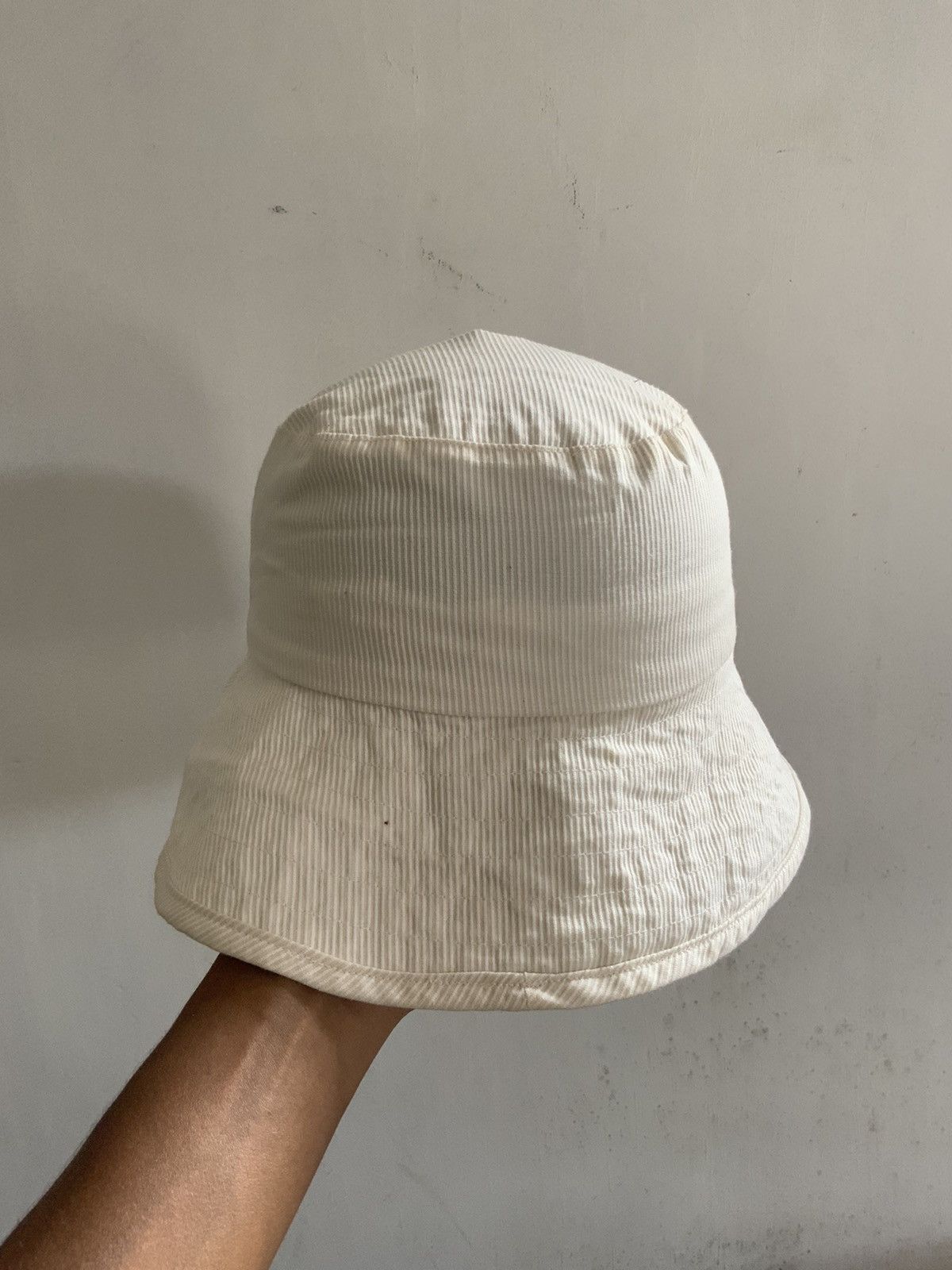 Japanese Brand Marylia Striped Outdoor Japan Bucket Hat Cap Size ONE SIZE - 3 Thumbnail
