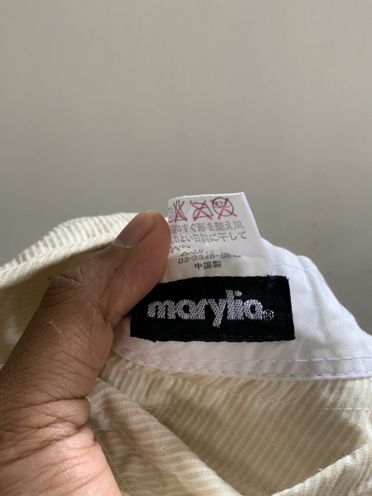 Japanese Brand Marylia Striped Outdoor Japan Bucket Hat Cap Size ONE SIZE - 12 Thumbnail