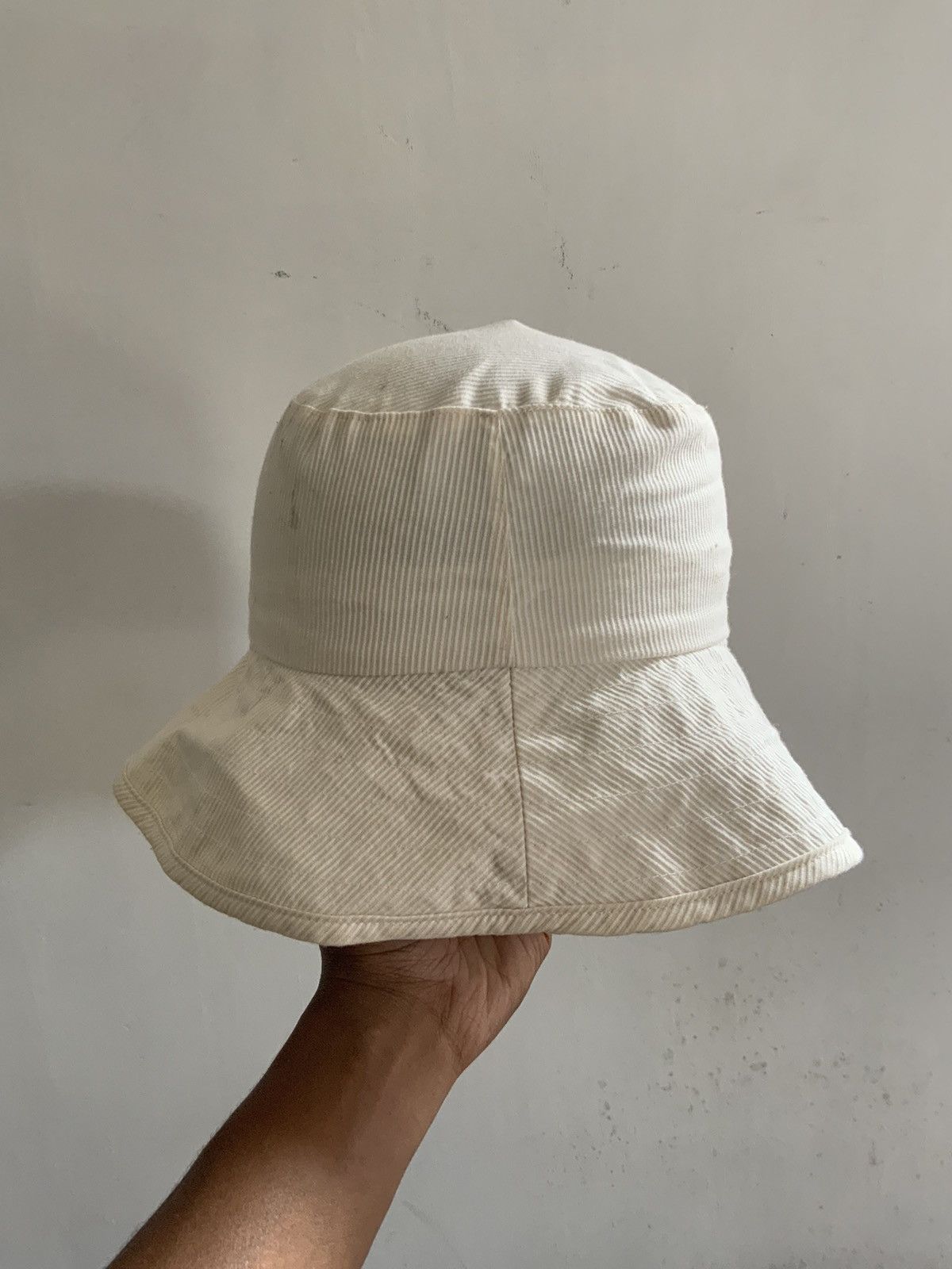 Japanese Brand Marylia Striped Outdoor Japan Bucket Hat Cap Size ONE SIZE - 1 Thumbnail