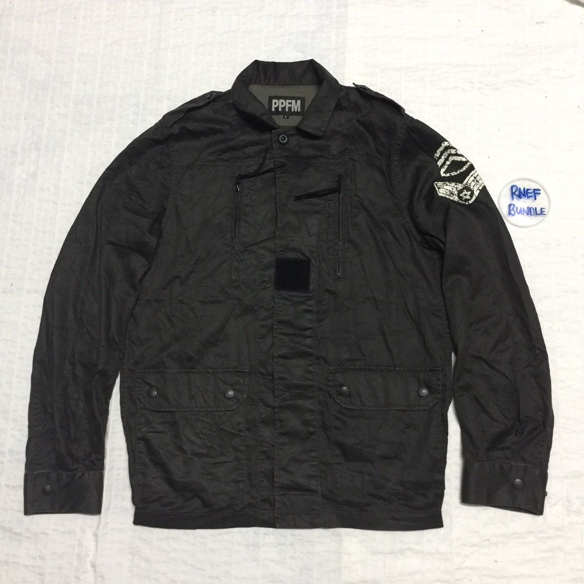 Japanese Brand PPFM Skull Design Army Military Style Jacket Size US M / EU 48-50 / 2 - 11 Thumbnail