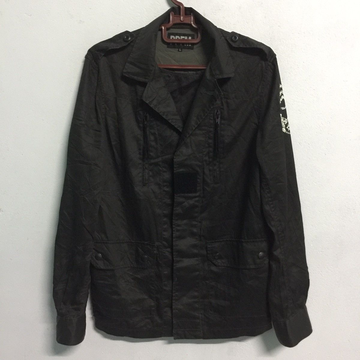 Japanese Brand PPFM Skull Design Army Military Style Jacket Size US M / EU 48-50 / 2 - 2 Thumbnail