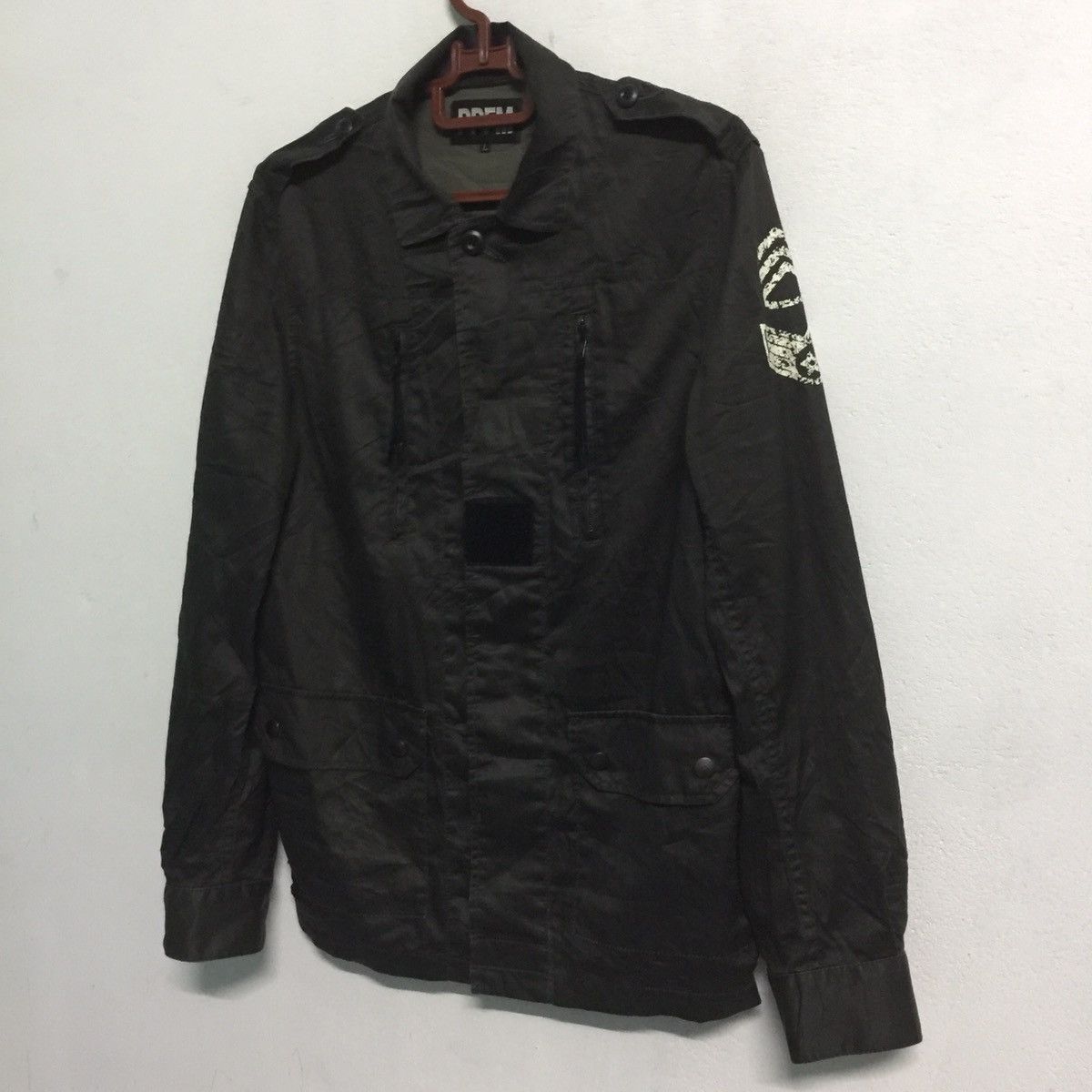 Japanese Brand PPFM Skull Design Army Military Style Jacket Size US M / EU 48-50 / 2 - 4 Thumbnail