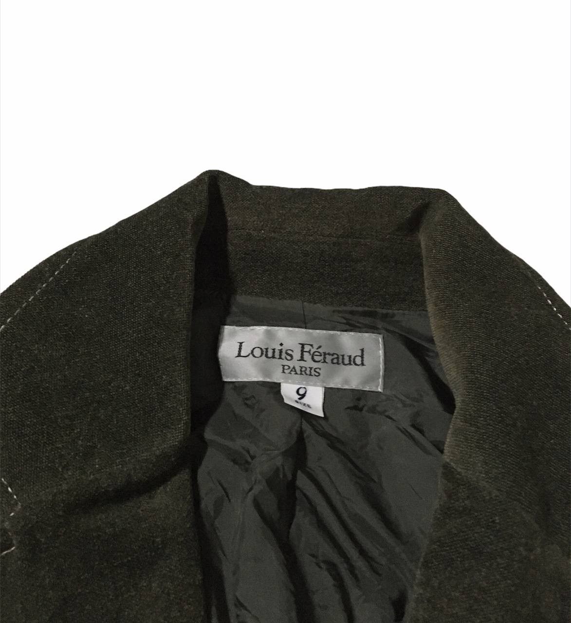 Louis Feraud 🔥Very Rare Louis Feraud Paris Soft Fleece Blazer Size S / US 4 / IT 40 - 5 Thumbnail