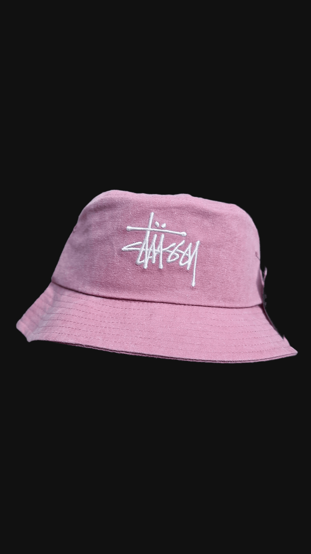 Stussy Stussy Big Logo Canvas Bucket Hat Size ONE SIZE - 1 Thumbnail