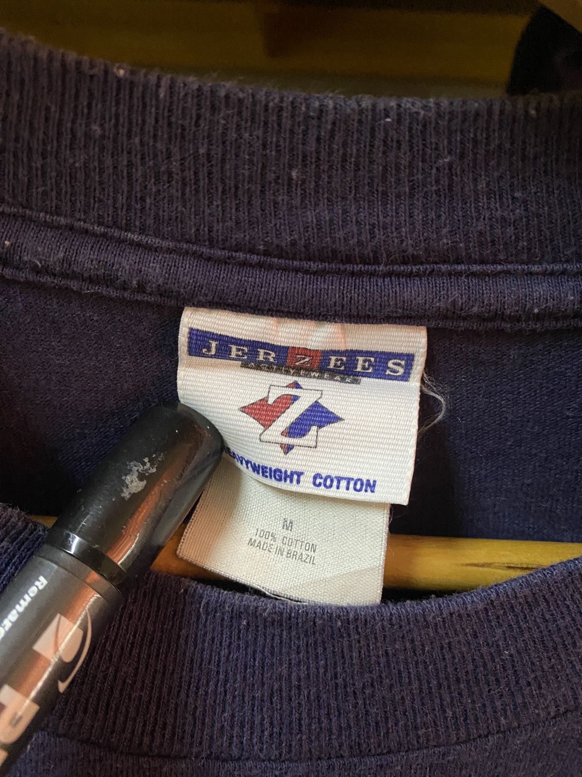 Jazz Cartier Vintage 90s Blue Note New York Jazz Club Embroided gold Size US M / EU 48-50 / 2 - 6 Thumbnail